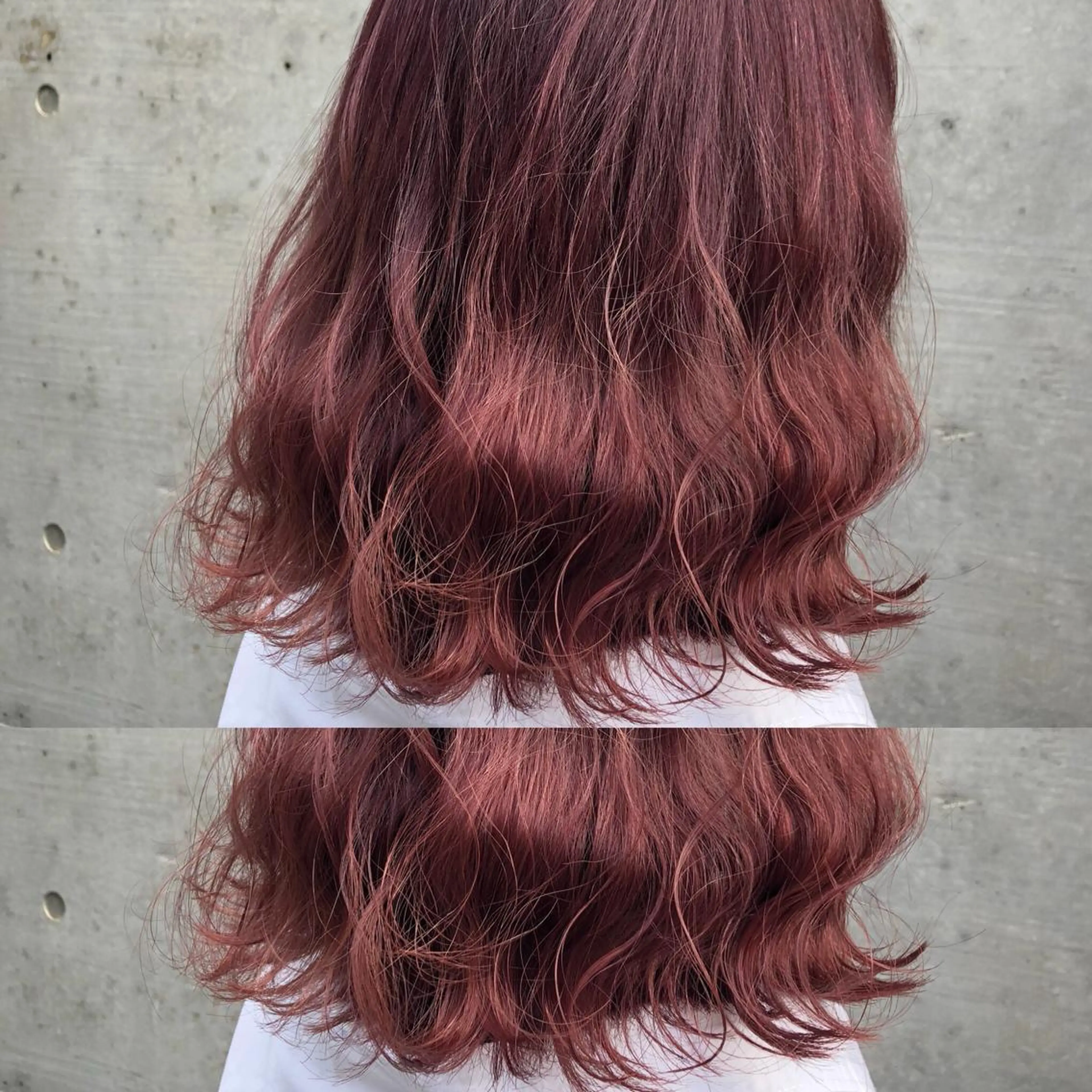 ミディアム カラー ブリーチ ブラウンカラー ピンクカラー ピンクブラウン ミニモお気に入り数 No.1宍戸雄弥のヘアスタイル