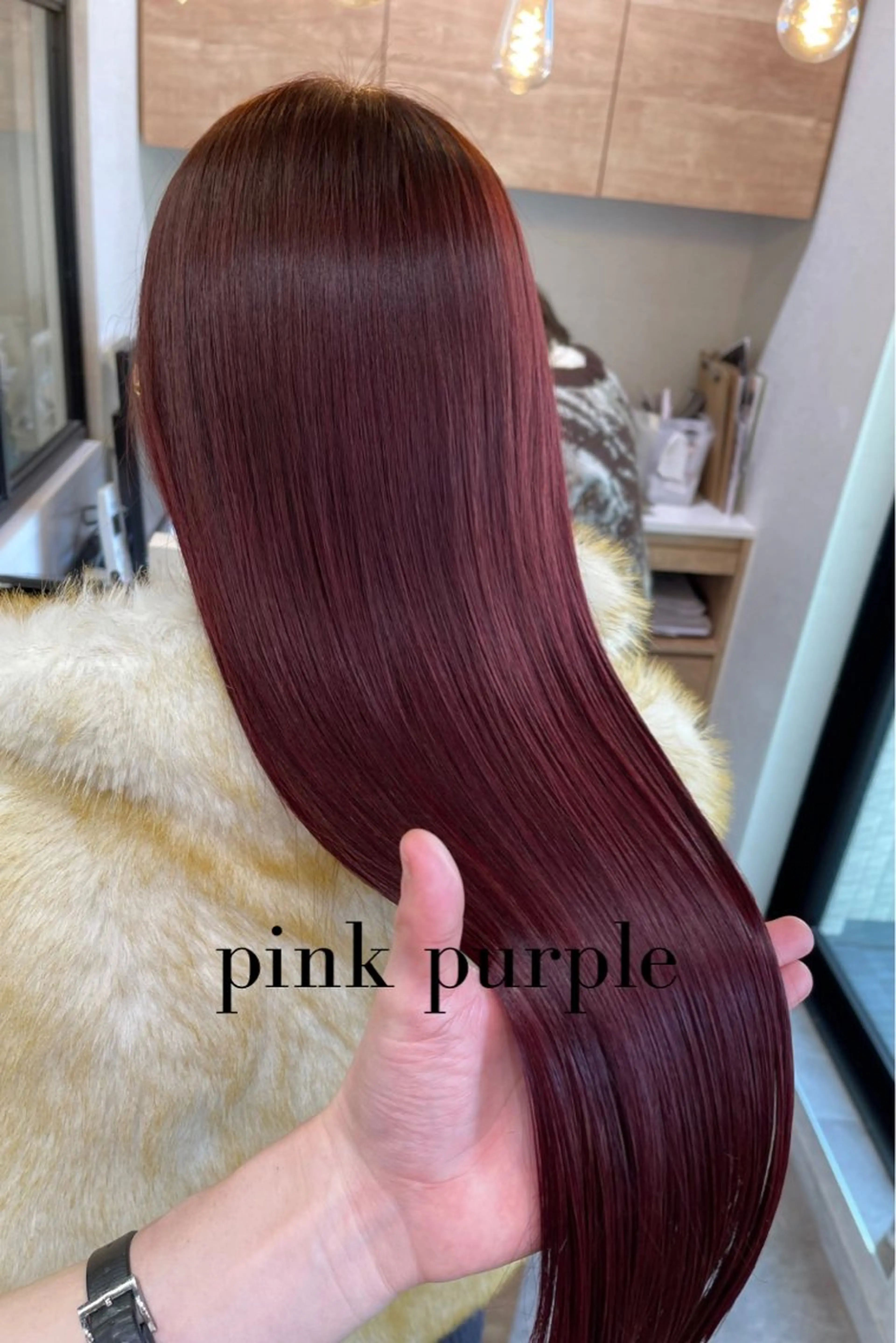 ロング カラー charm《銀座》 ヘアセット/縮毛矯正のヘアスタイル