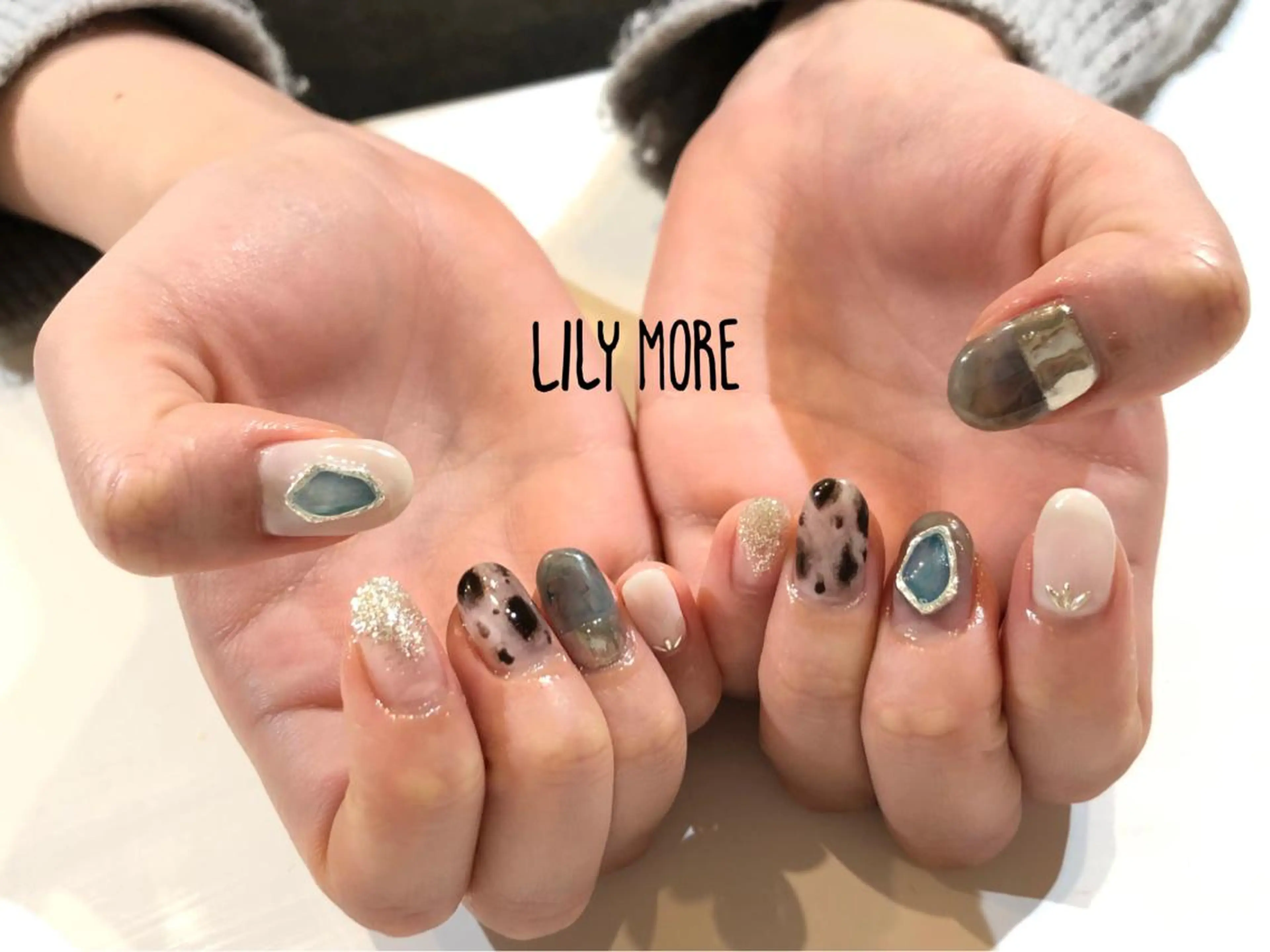 ネイル ニュアンスネイル Lily closetのネイルデザイン