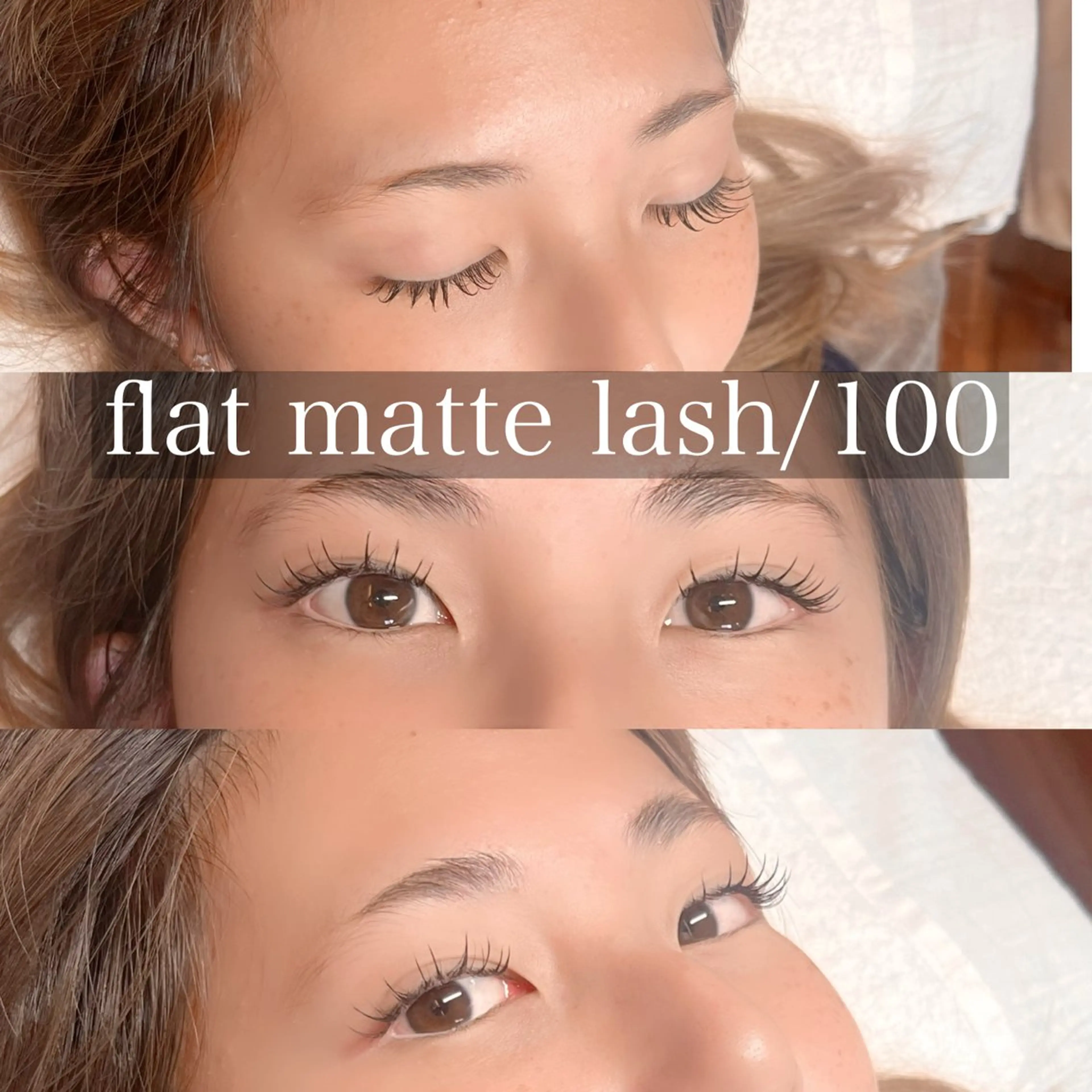 マツエク・マツパ フラットラッシュ bijou eyesalonのマツエク・マツパデザイン