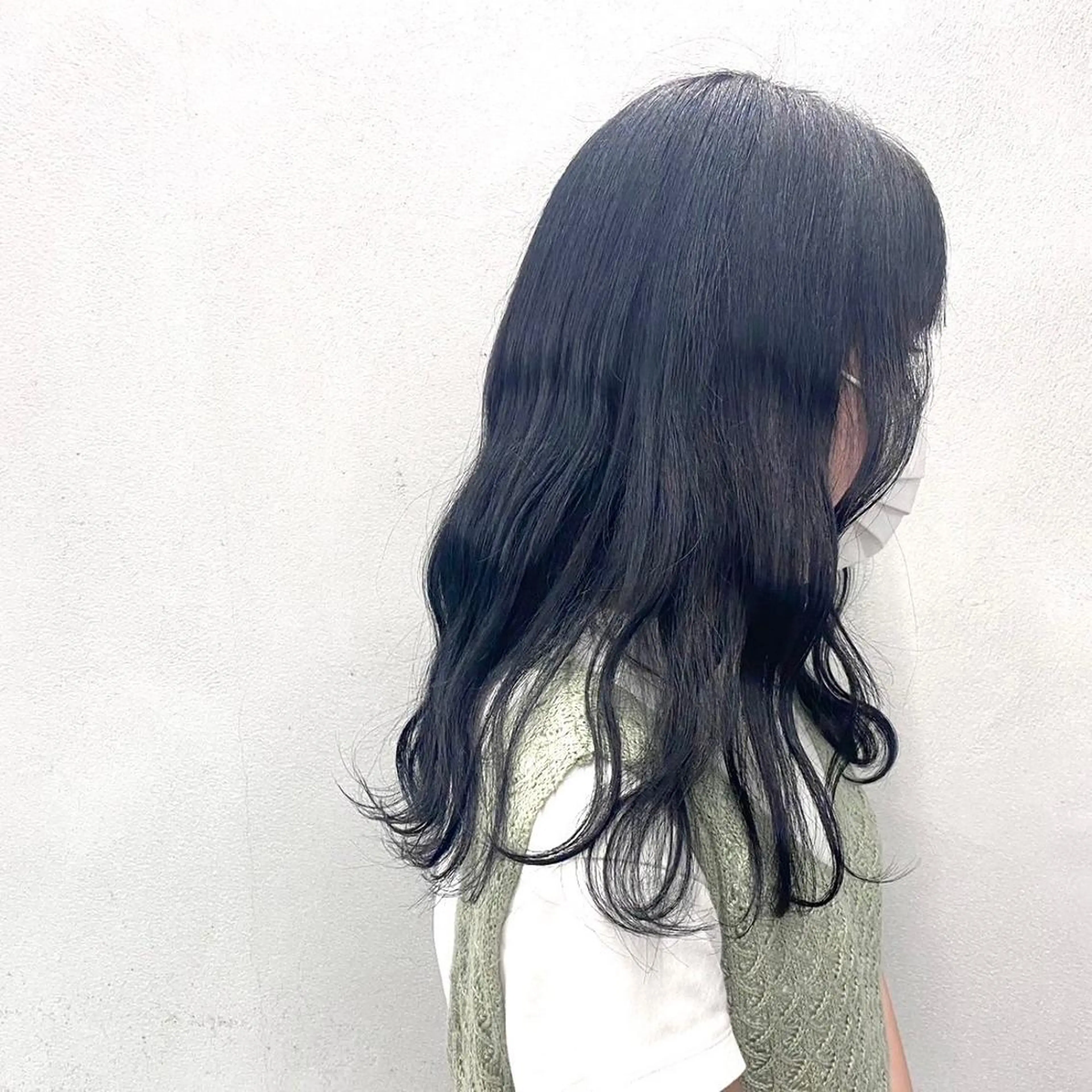 高彩度ケアカラー+TOKIOトリートメントの写真