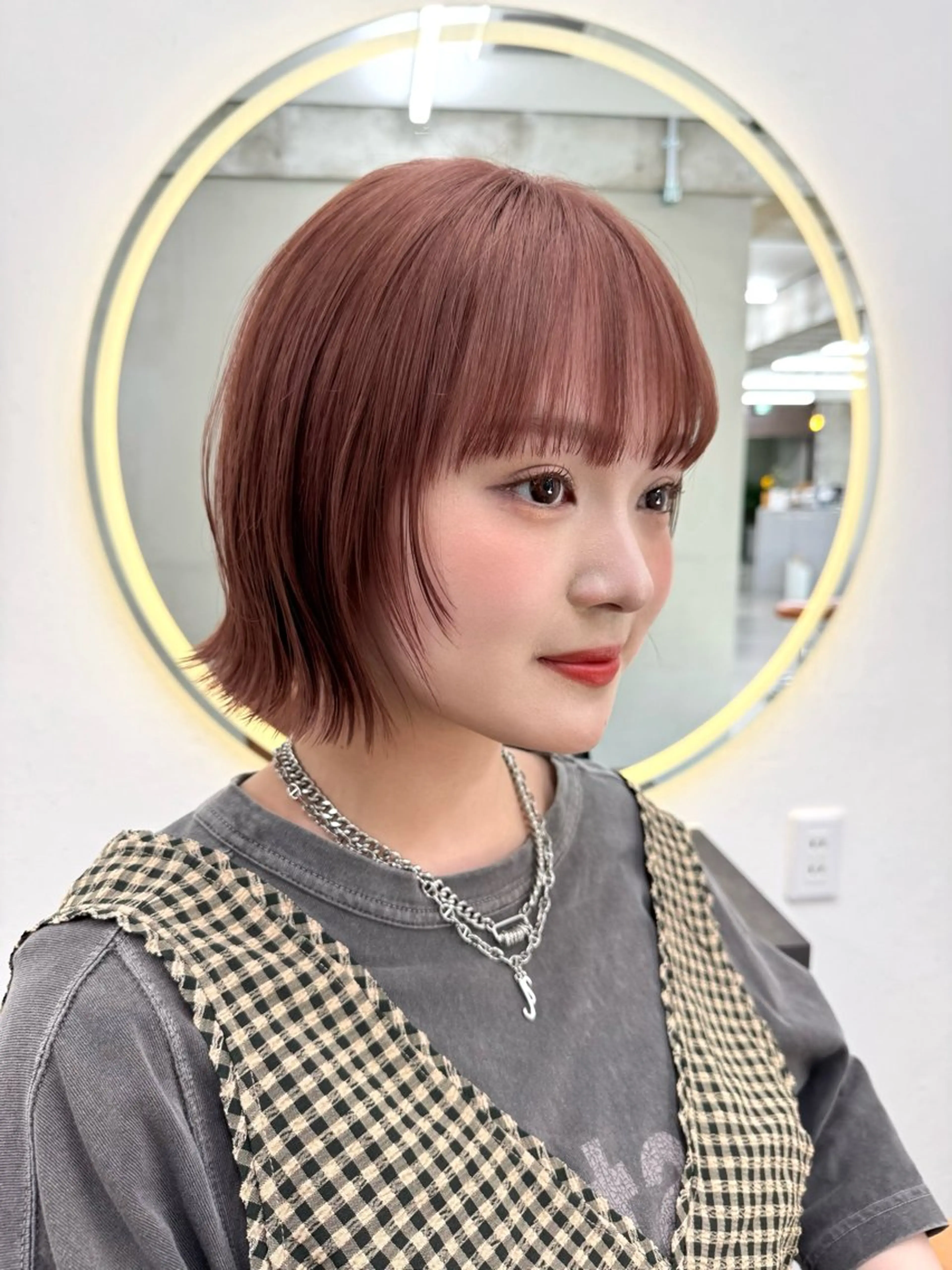 ショート 艶髪／レイヤー／ 垢抜け🩵／MARIのヘアスタイル