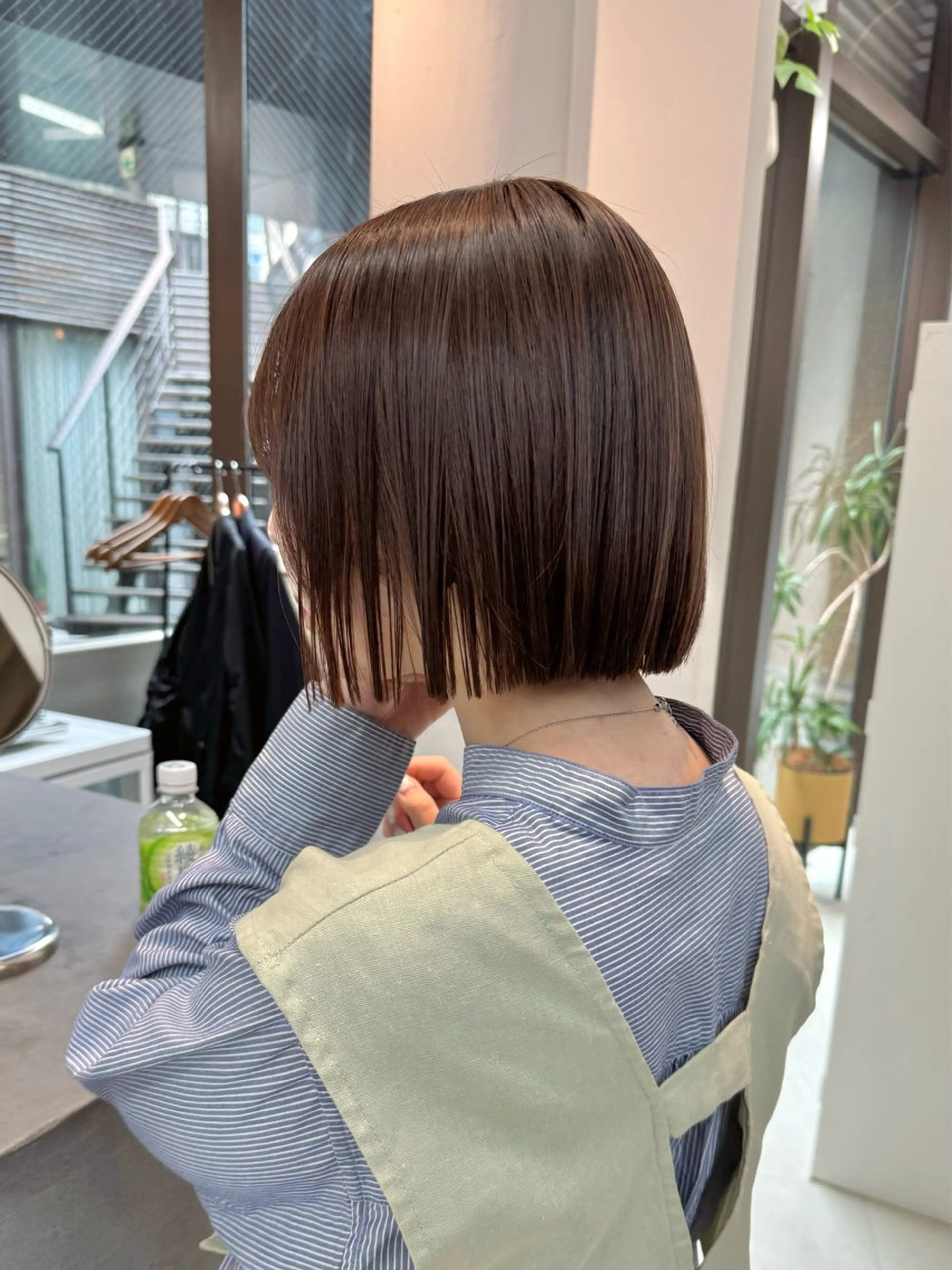 ショート パーマ ボブ 縮毛矯正 mee.表参道所属・ボブ/ショート /パーマ/shinのヘアスタイル