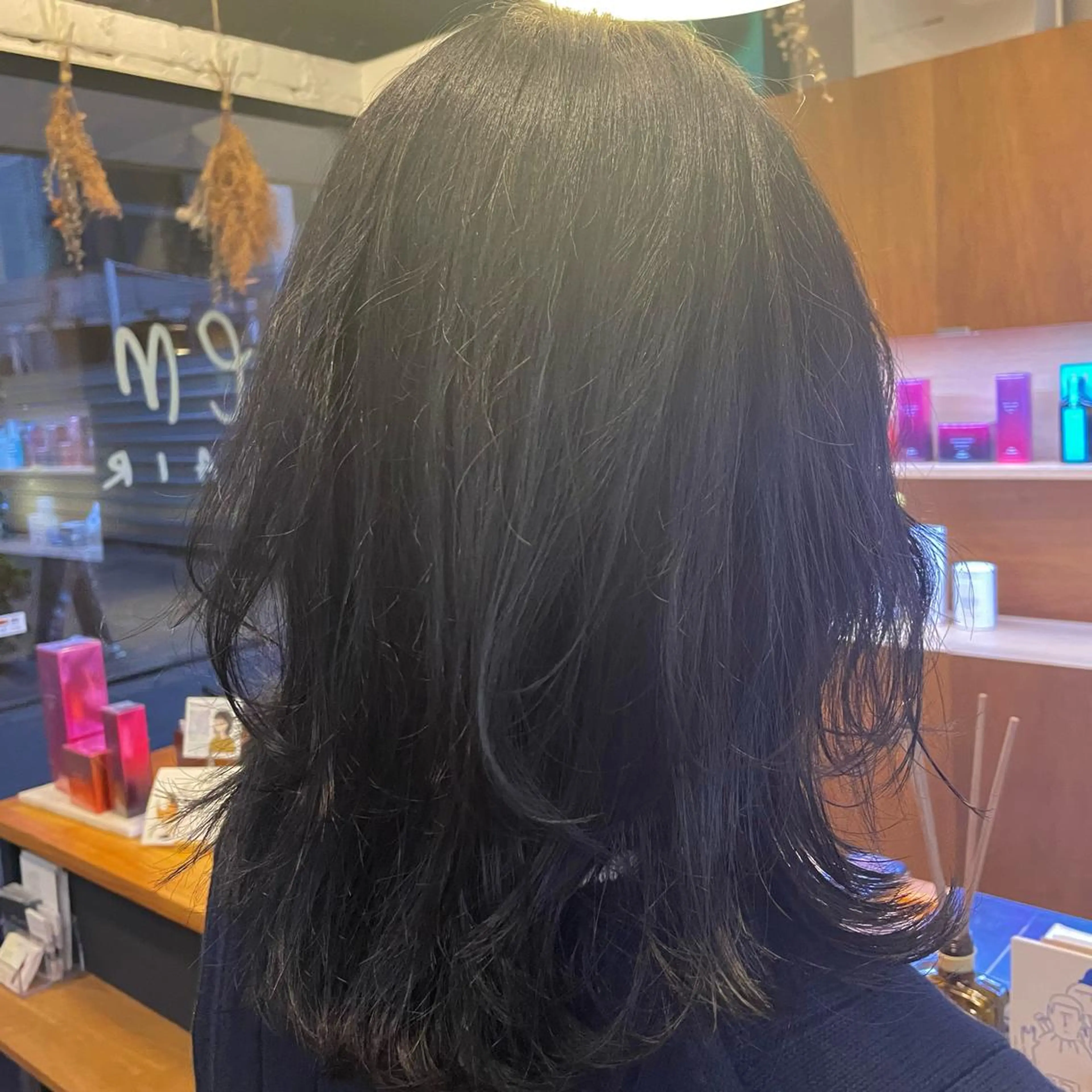 ミディアム カラー ヘアアレンジ 🎀ダブルカラーレイ ヤーyuuri🎀のヘアスタイル