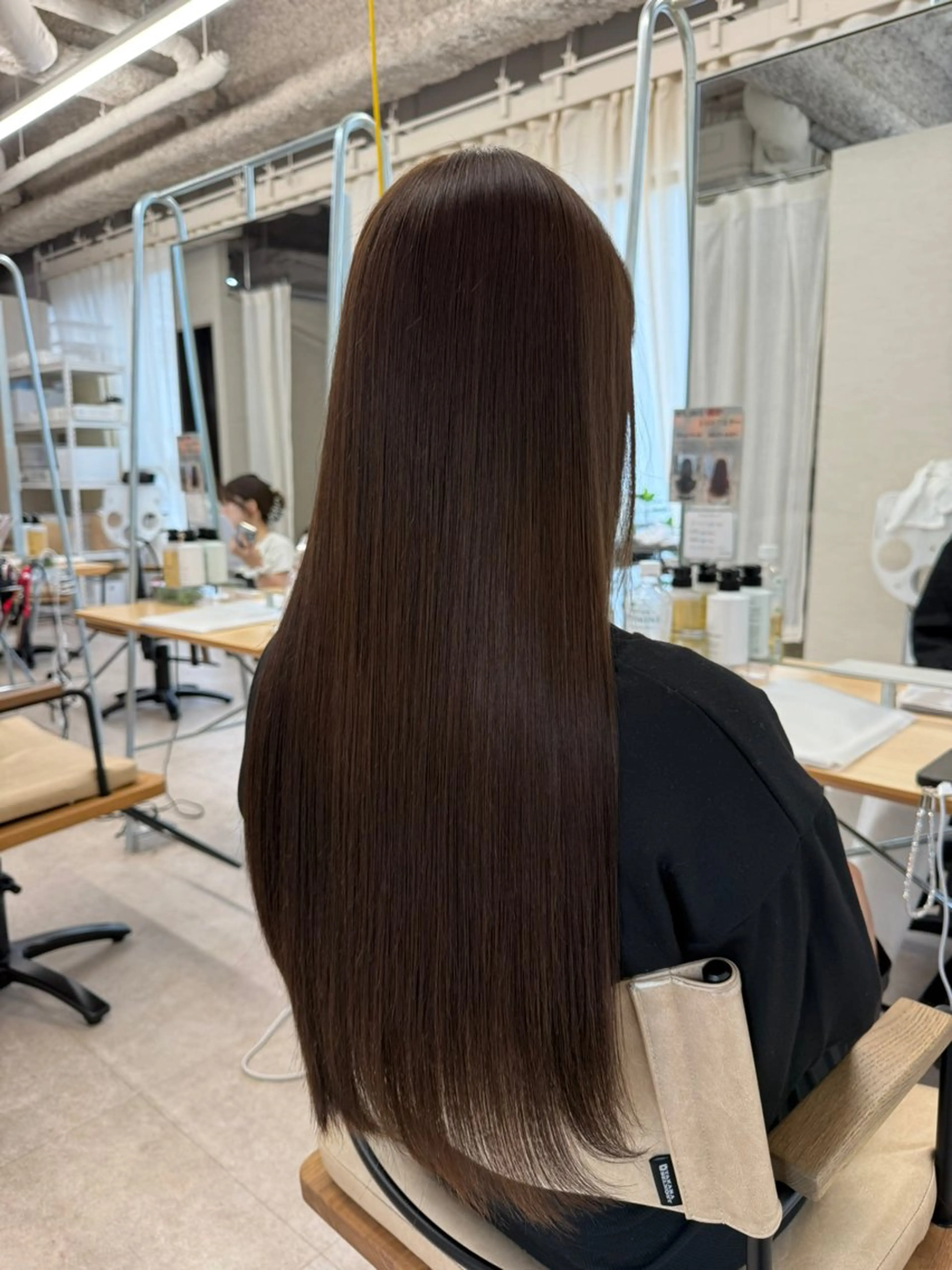 ロング カラー 透明感カラー 髪質改善 トリートメント トリートメント 透明感カラー ブリーチ/ 大村勇人のヘアスタイル