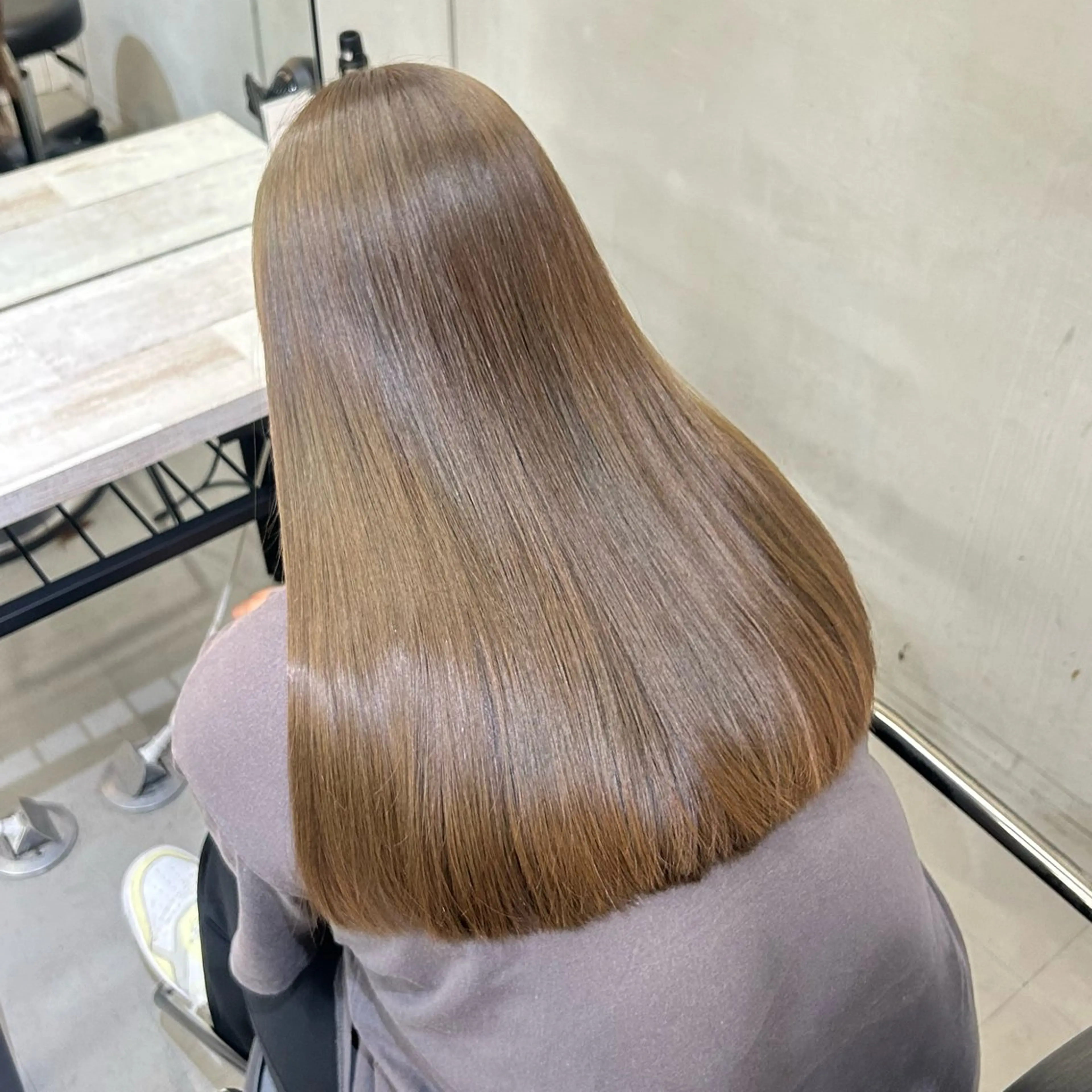 ロング ヘアカラー トリートメント 透明感カラー🩵艶髪 ⟡.· asamiのヘアスタイル