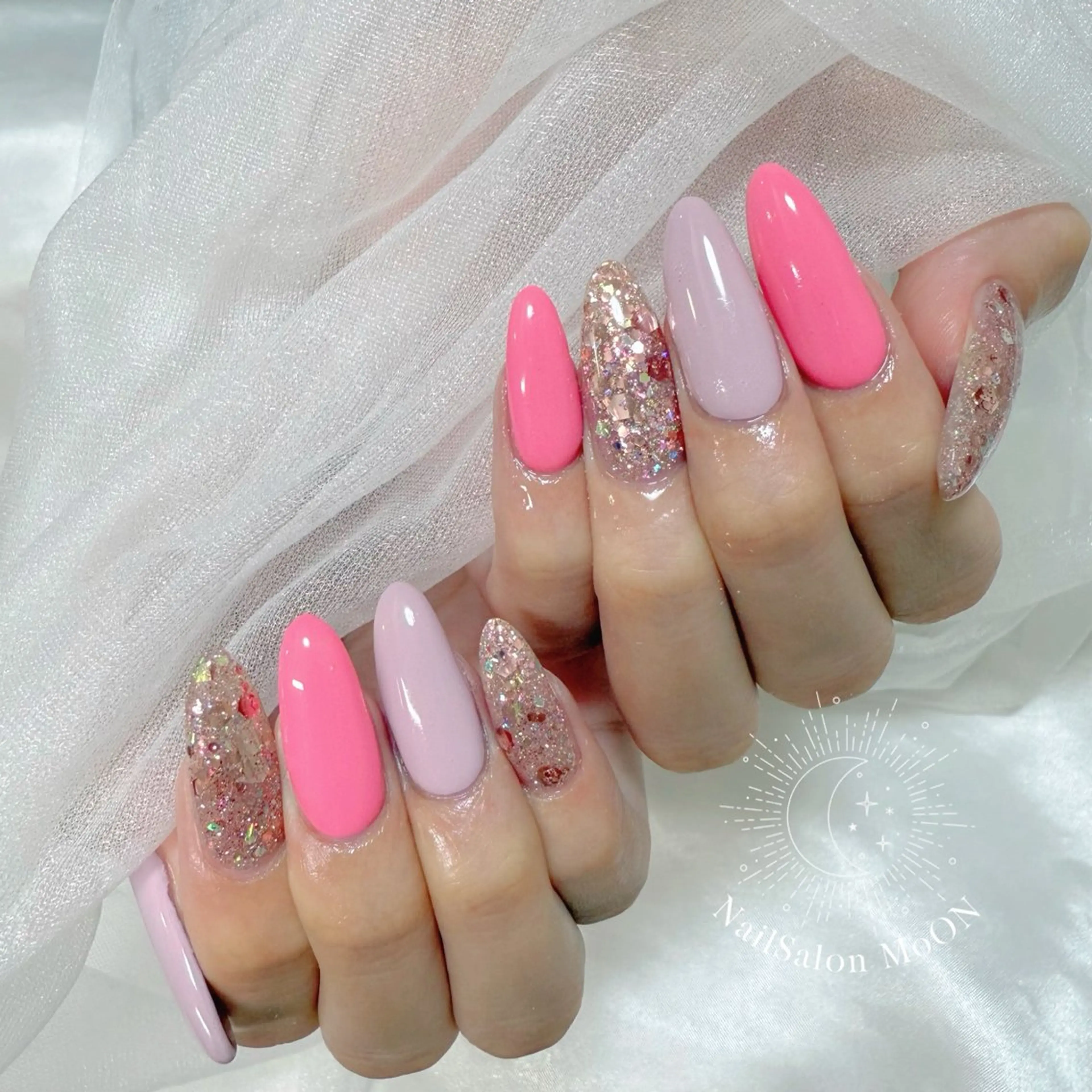 ネイル MoON...❤︎ MeGuのネイルデザイン