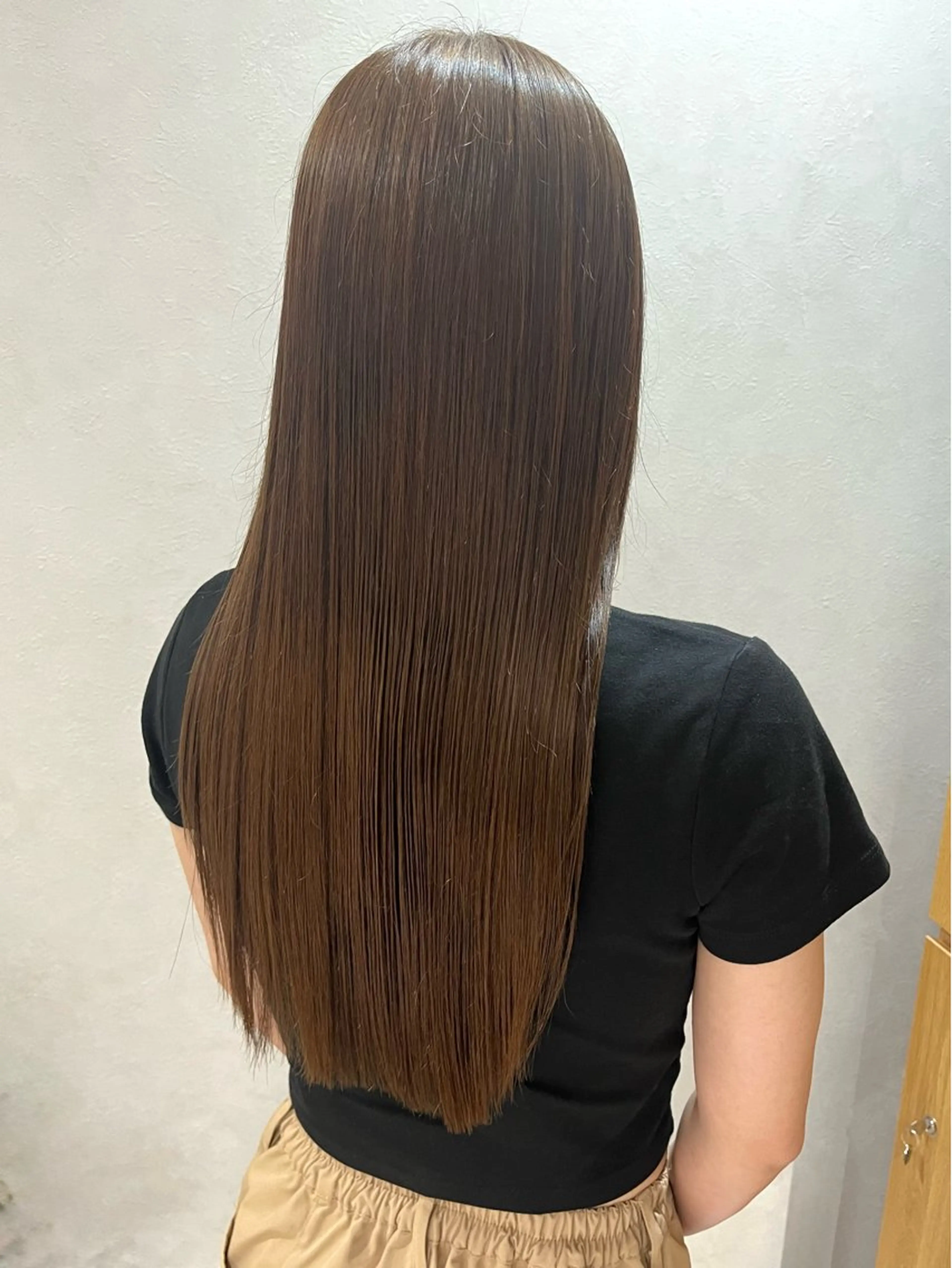 ロング 遠藤 玲のヘアスタイル