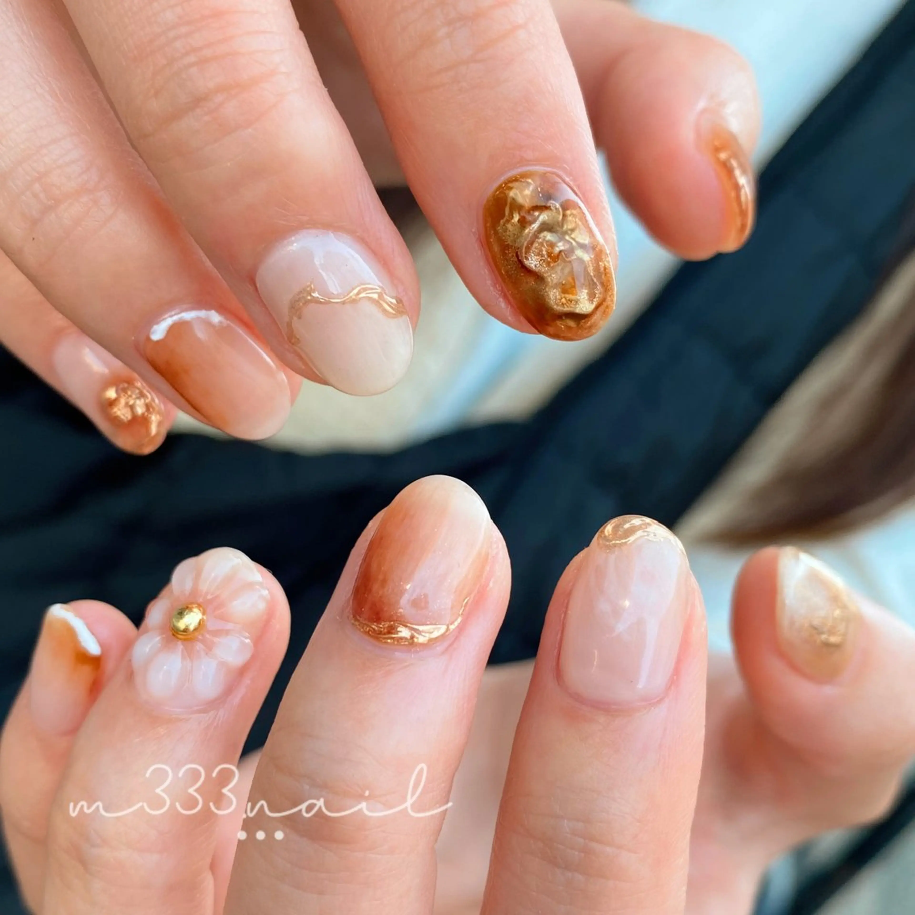 ネイル ハンドネイル MILE. mukonosouのネイルデザイン