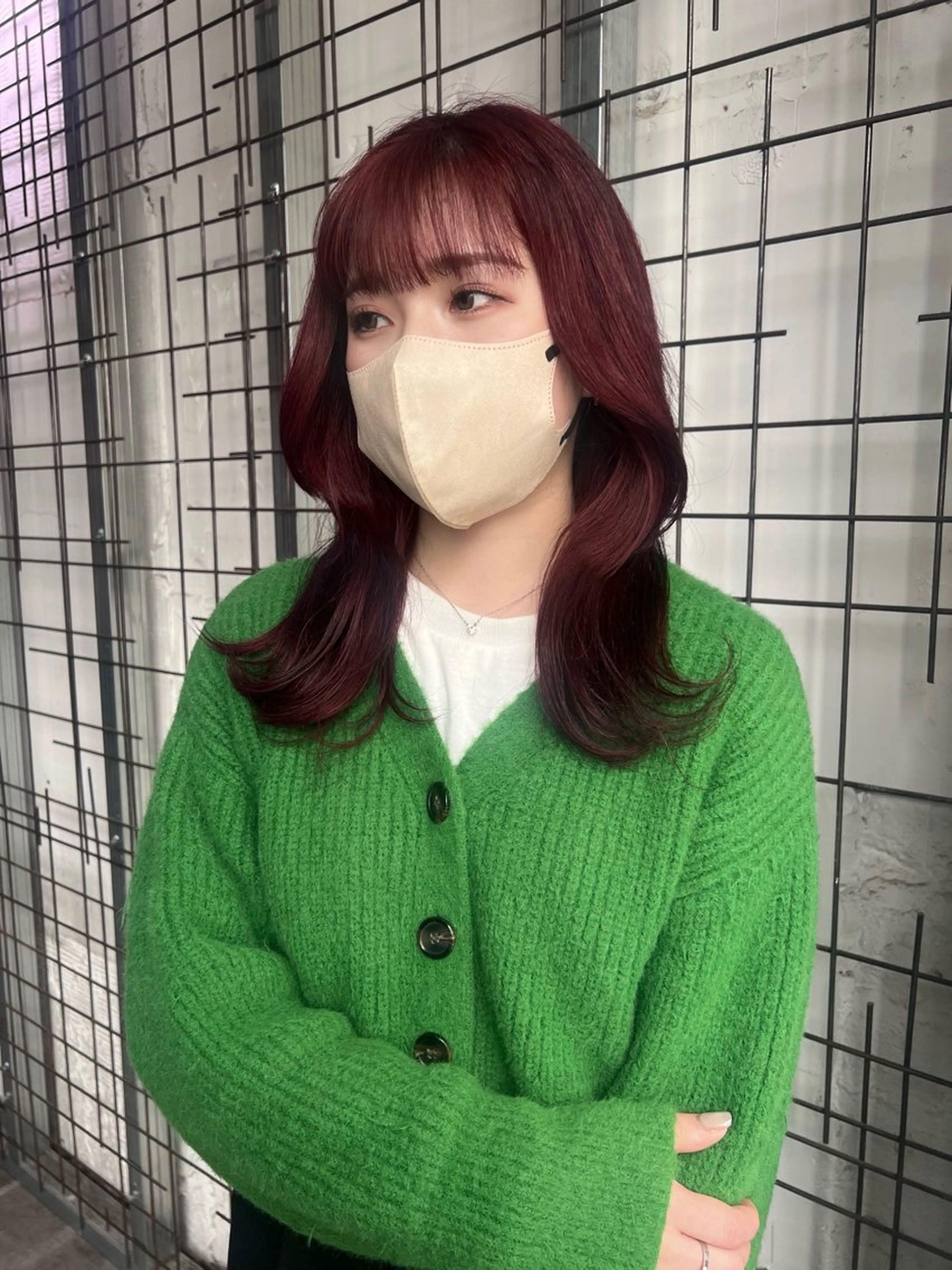 カラー カット ヘアカラー AYANE 韓国ヘア /レイヤーカットのヘアスタイル