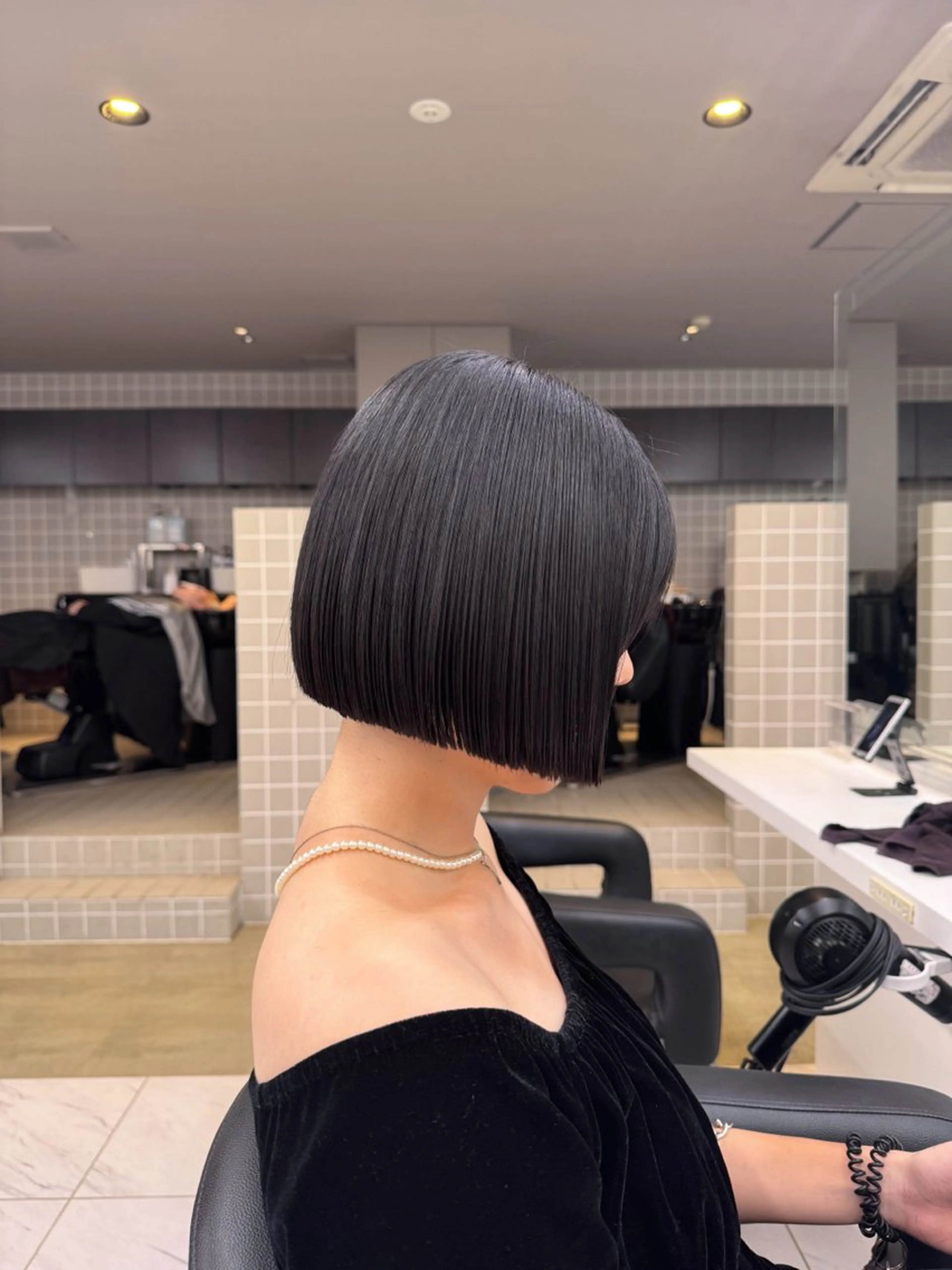 ショート カラー ヘアアレンジ Over hair_ misakiのヘアスタイル