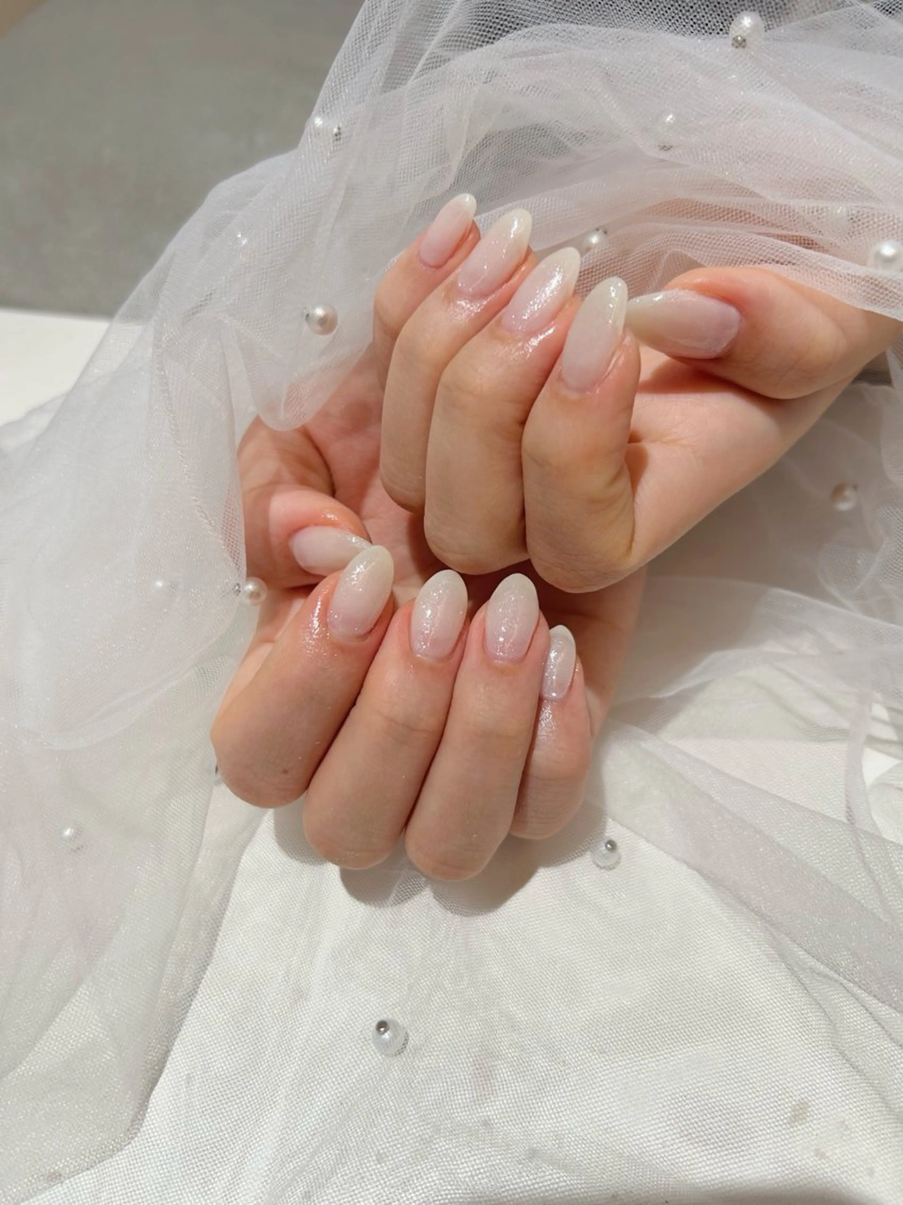 ネイル キラキラネイル ハンドネイル マグネット/心斎橋 LoLo.カレラのネイルデザイン