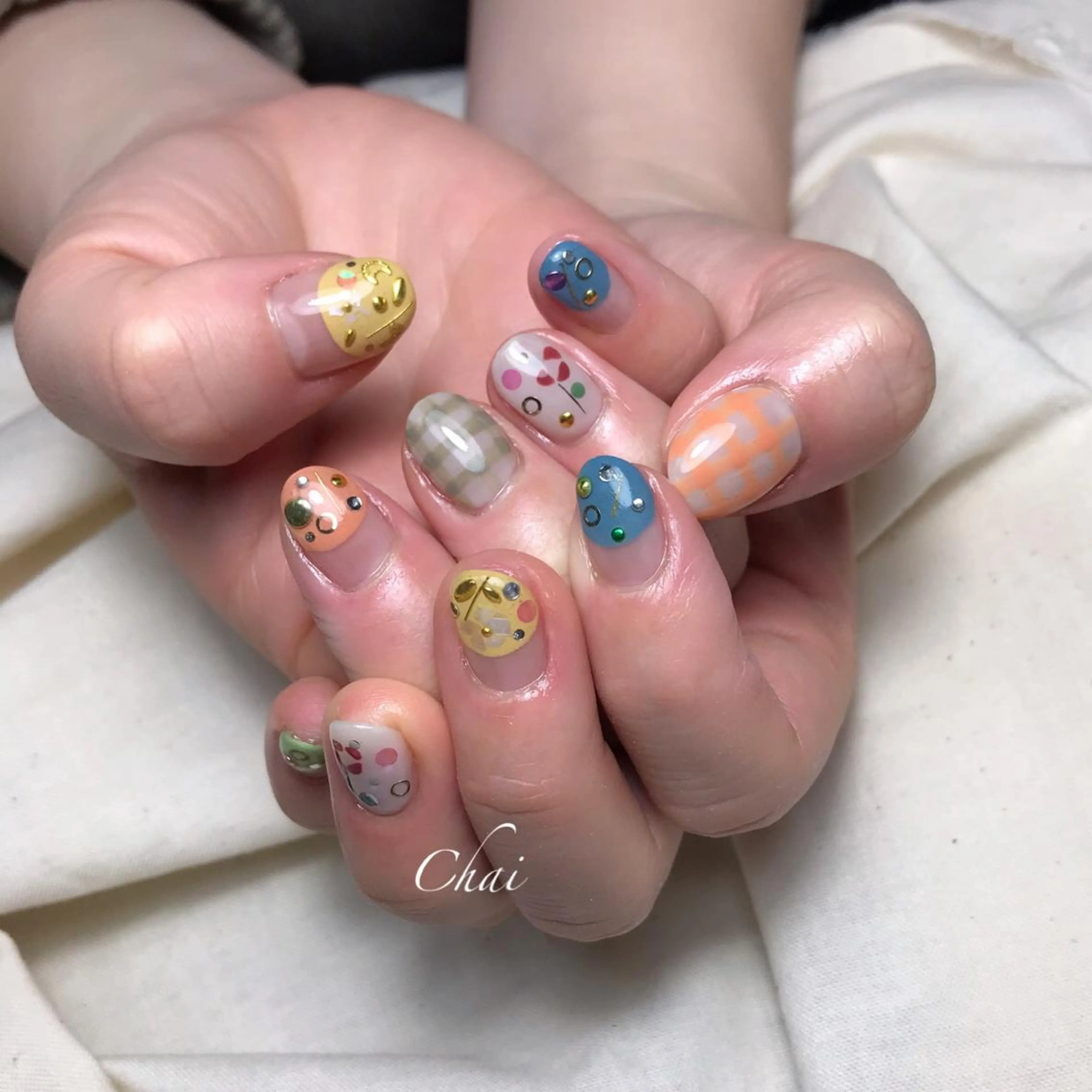 ネイル ハンドネイル 💅chainail _aiのネイルデザイン