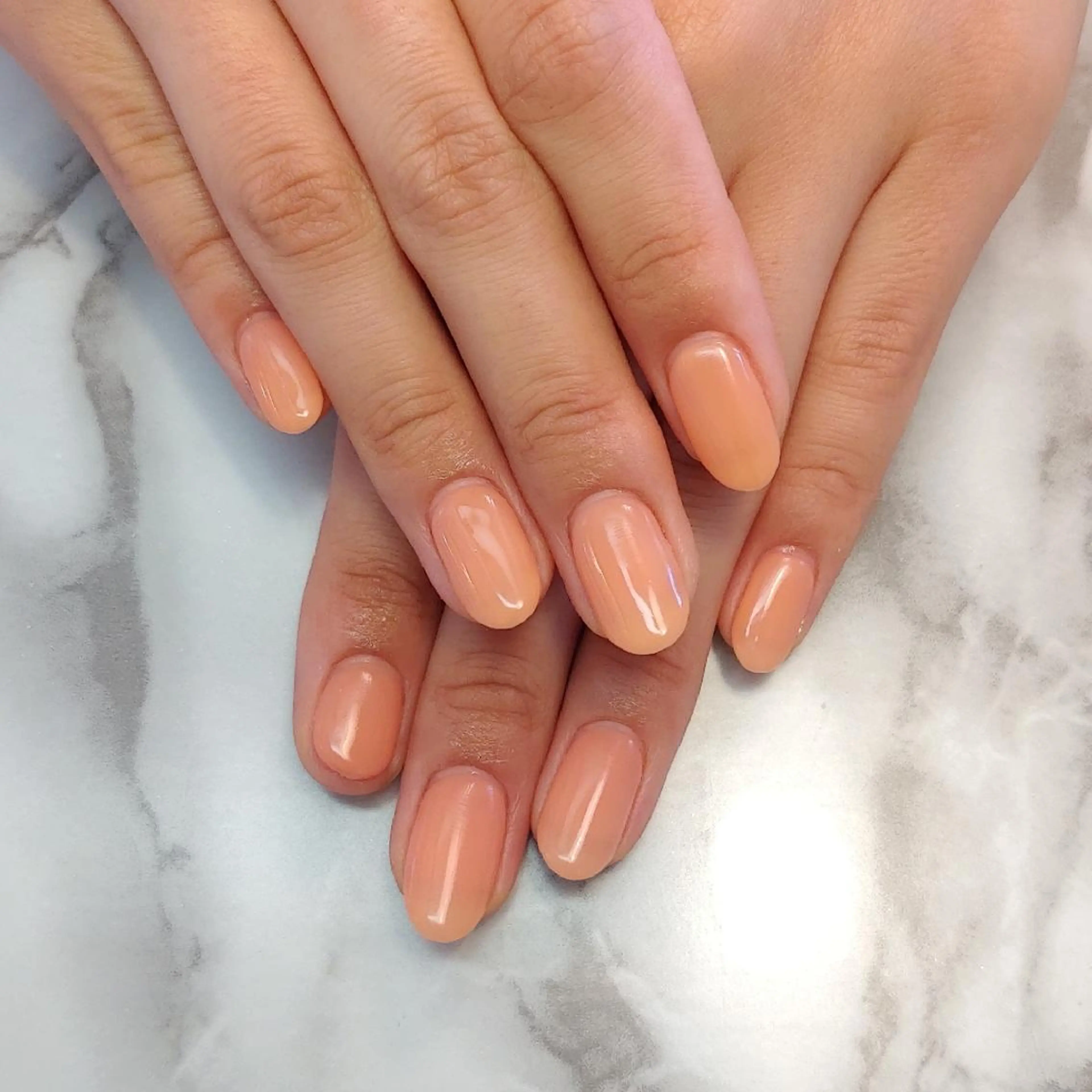 ネイル ワンカラーネイル ジェヌインネイル 河内のネイルデザイン