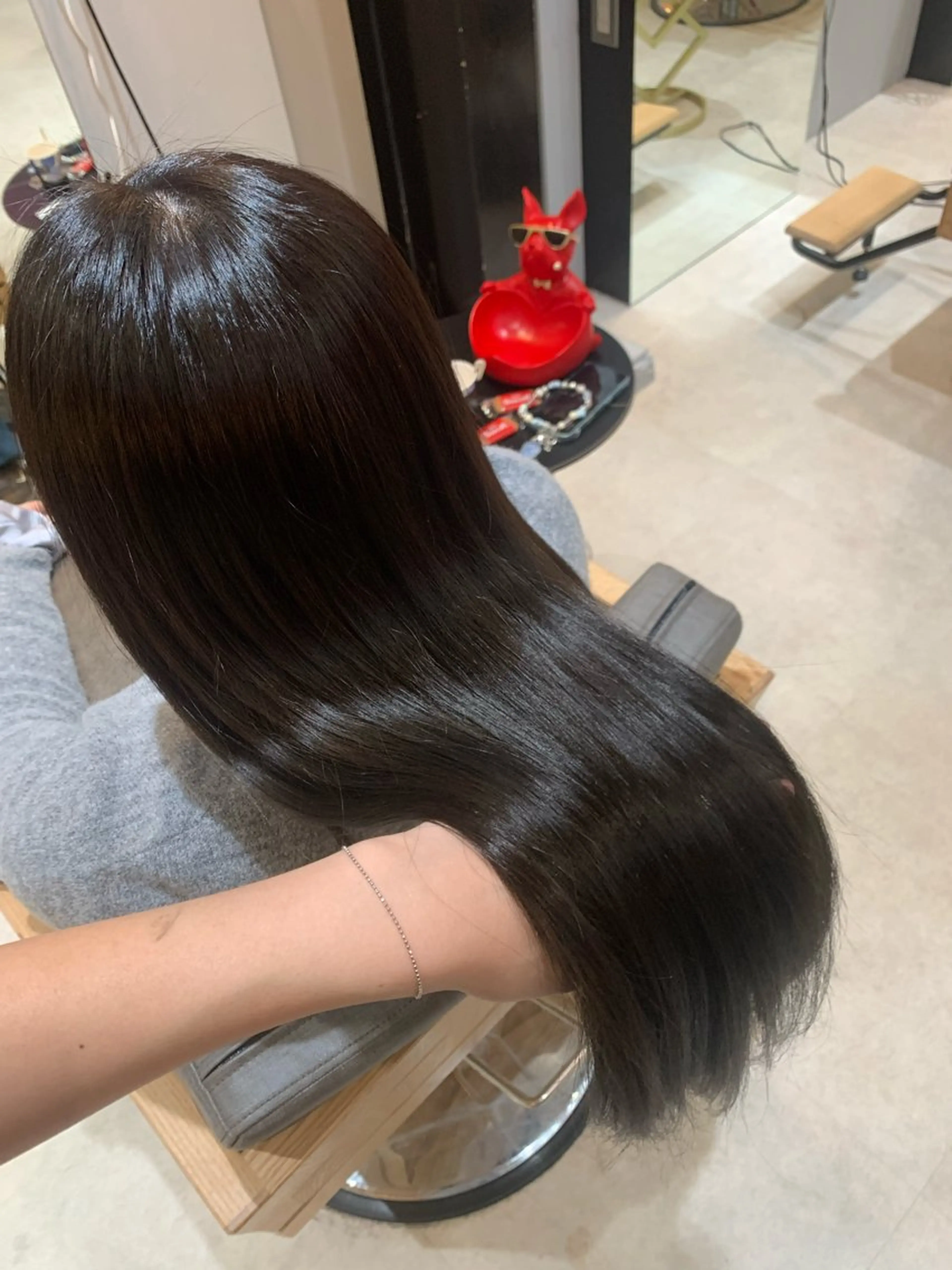 ロング ヘアカラー 本多 永佳のヘアスタイル