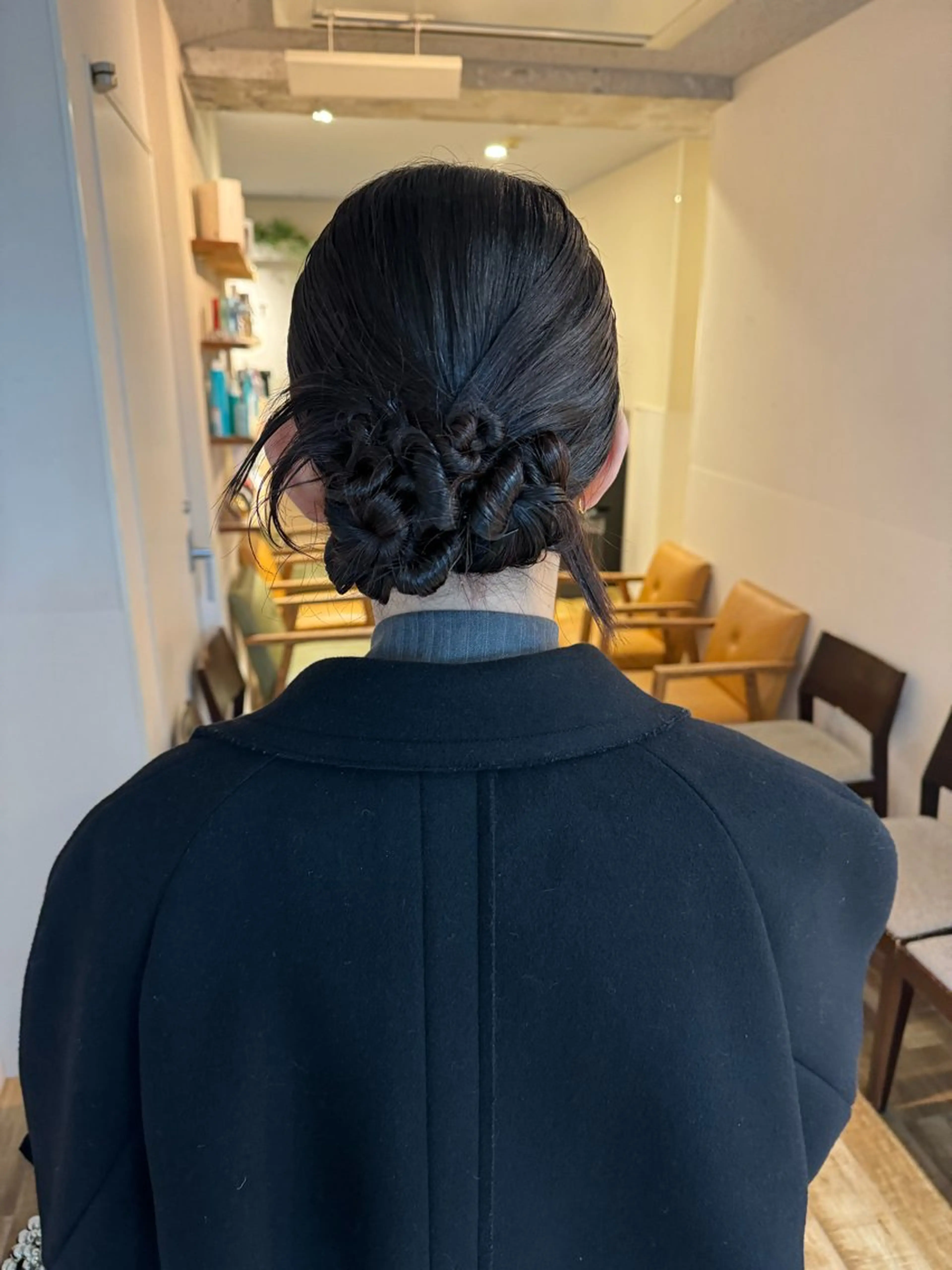 ヘアアレンジ ヘアセット⌇艶カラー 🫧⌇Nanahoのヘアスタイル