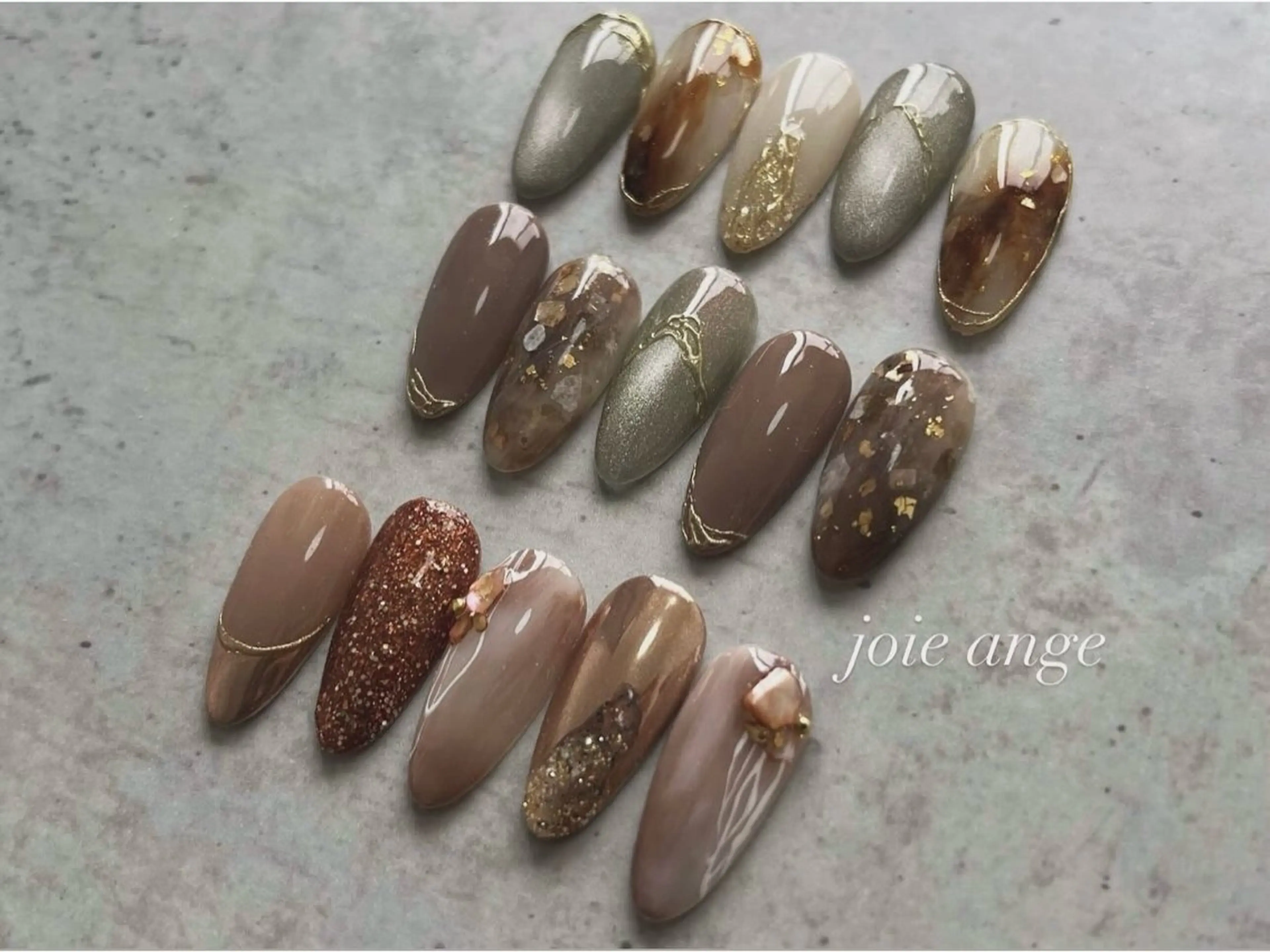 ネイル ハンドネイル joie ange MEGUMI上本町店のネイルデザイン