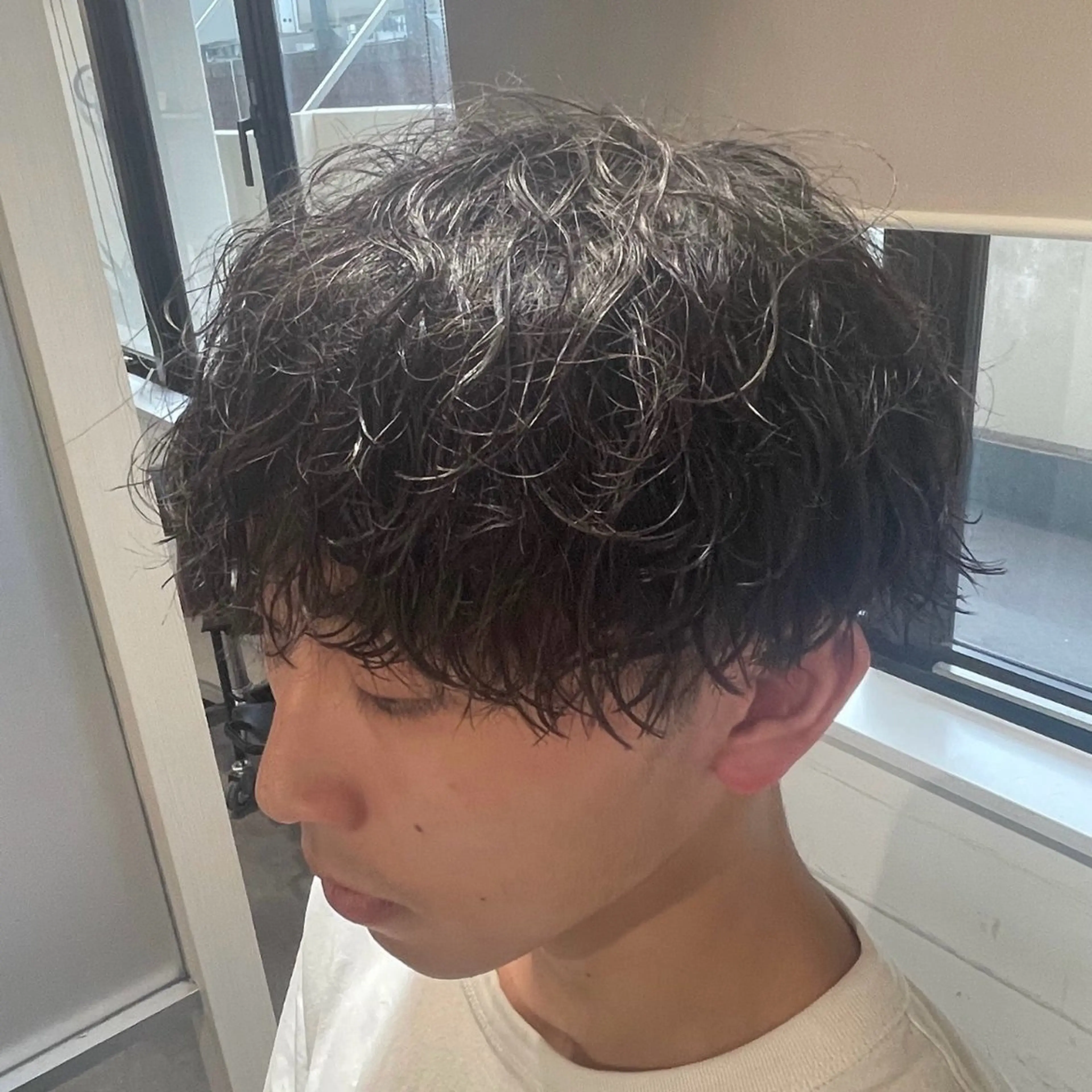 メンズ RUKA👱🏻 メンズカットパーマのヘアスタイル