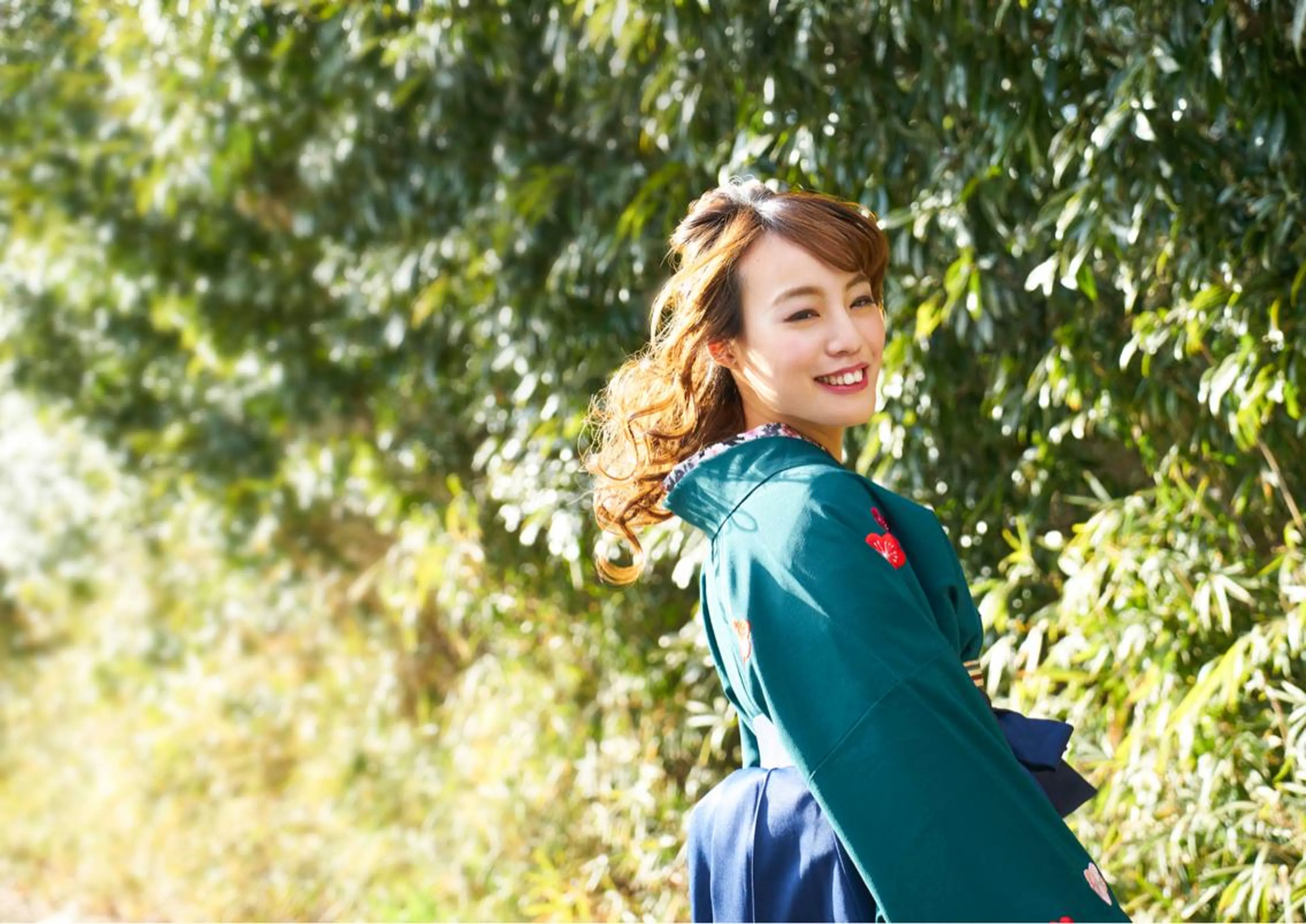 ヘアアレンジ ハーフアップ 中原 梨沙のヘアスタイル