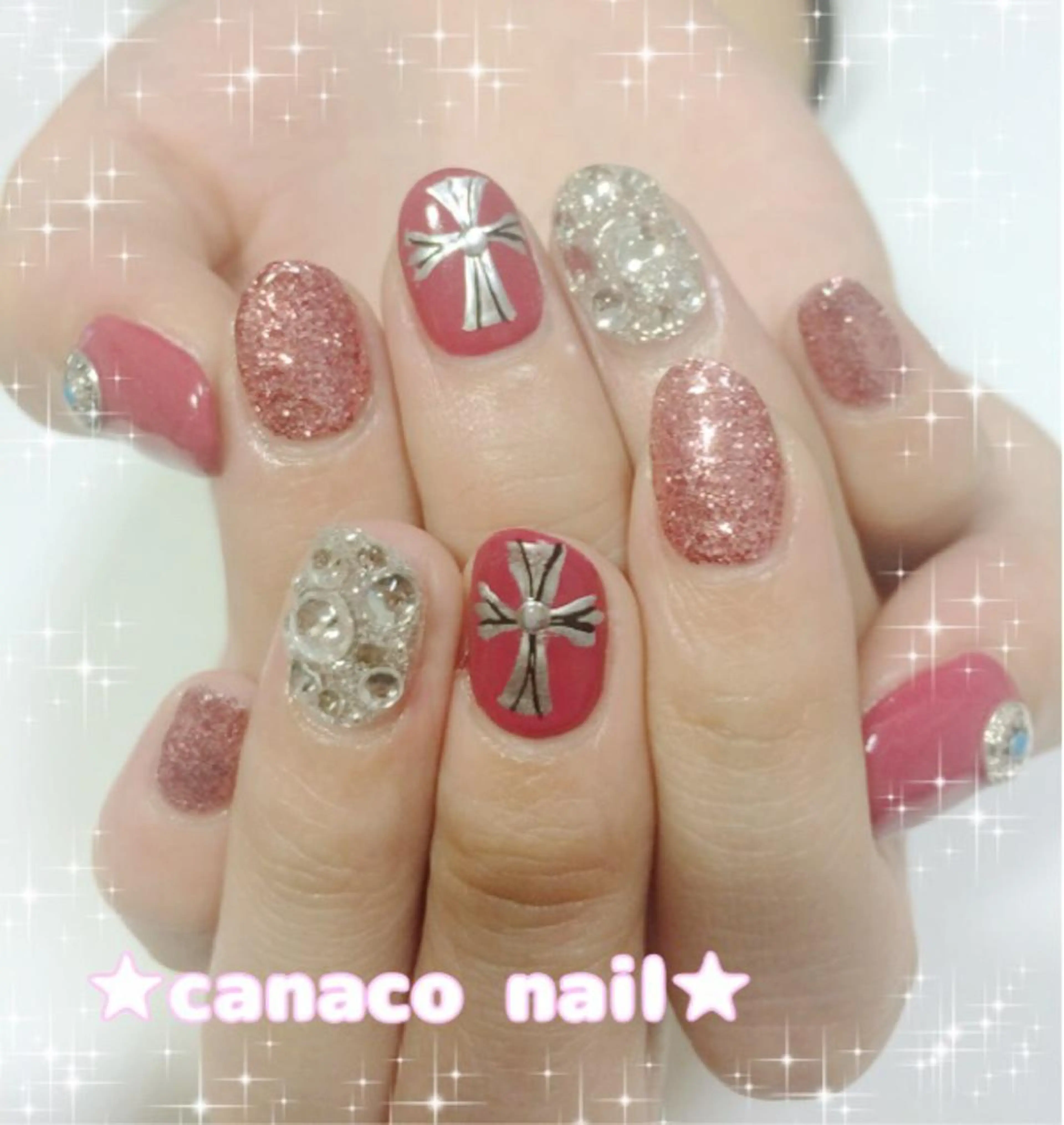 ネイル ハンドネイル ハンドケア ベテランネイル cnc  nailのネイルデザイン