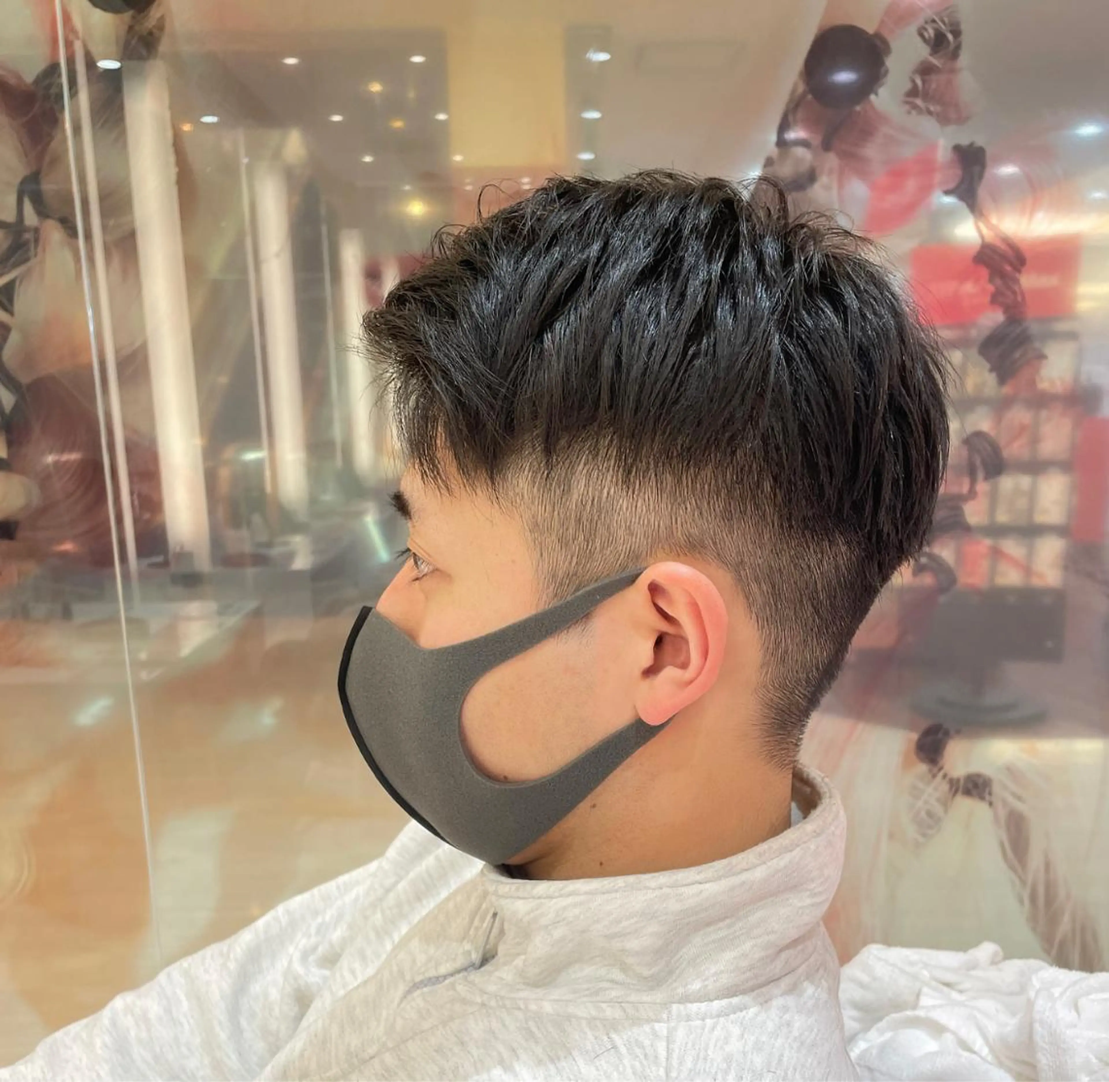 ショート メンズ まつ毛エクステパーマ 烏丸/大宮/nicoのマツエク・マツパデザイン