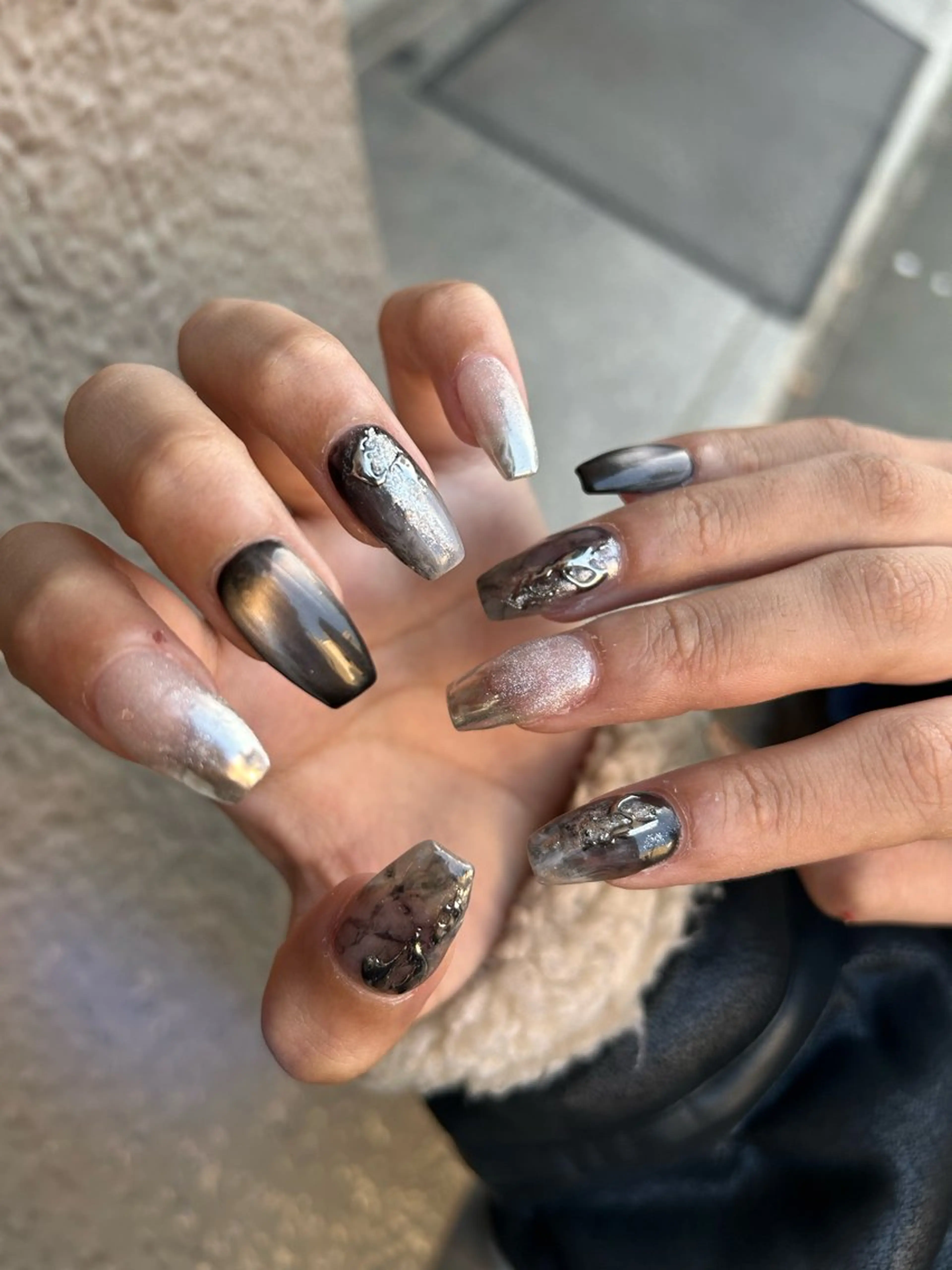 ネイル ハンドネイル フットネイル ✴︎ Delightのネイルデザイン