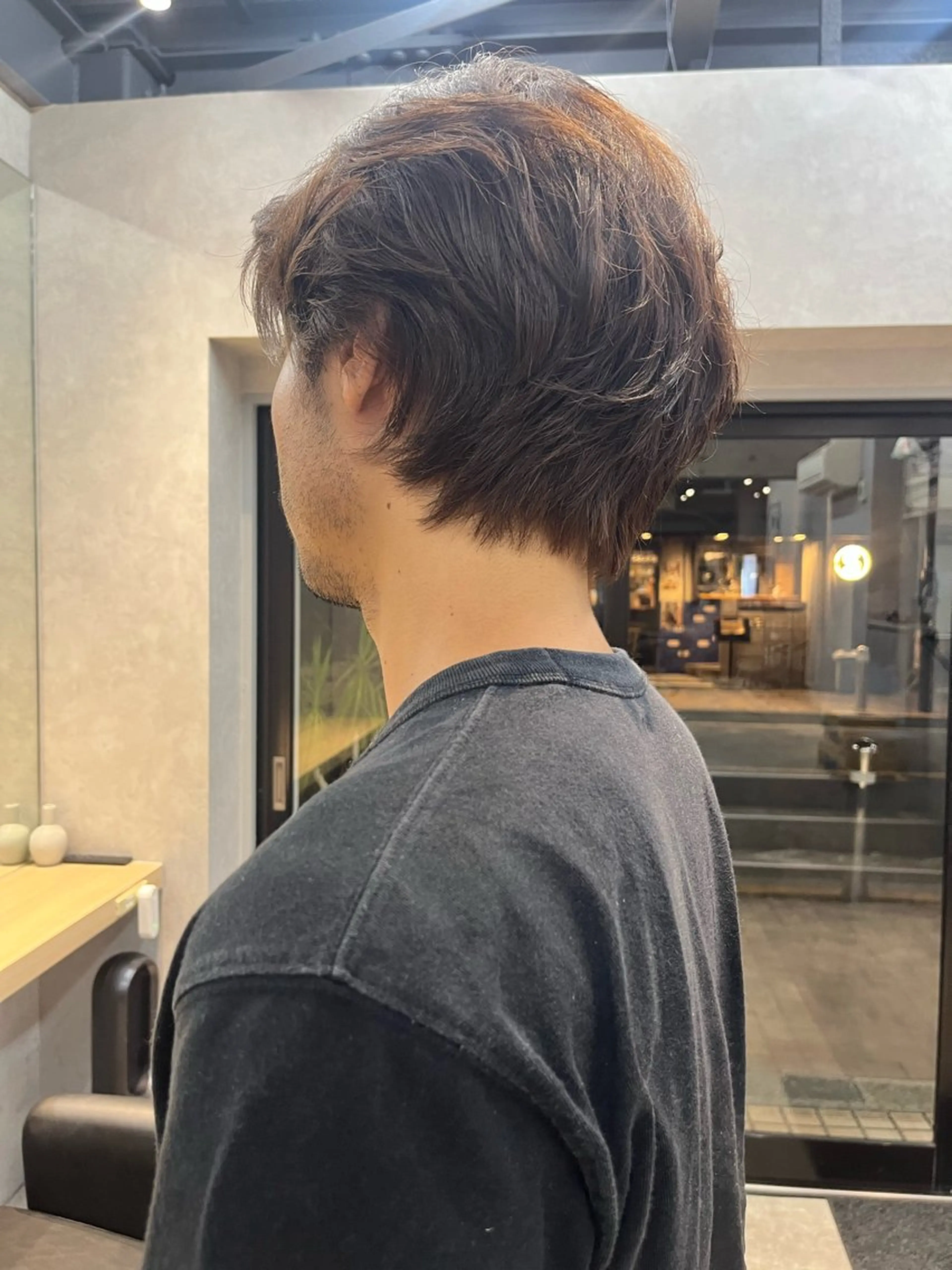 ショート カラー メンズ サノ アオイのヘアスタイル