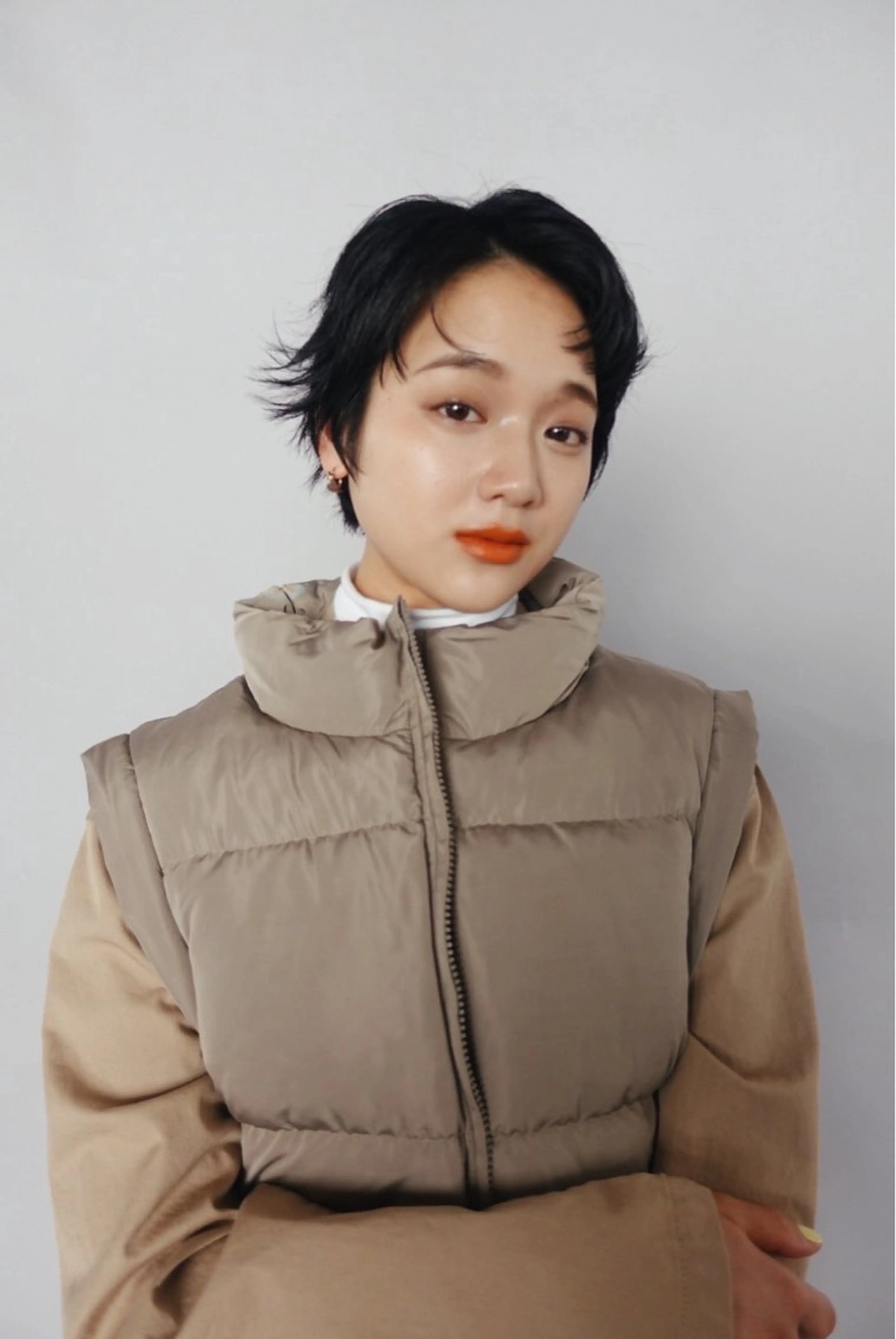 ショート ヘアアレンジ ショートヘア 藤原 怜央のヘアスタイル