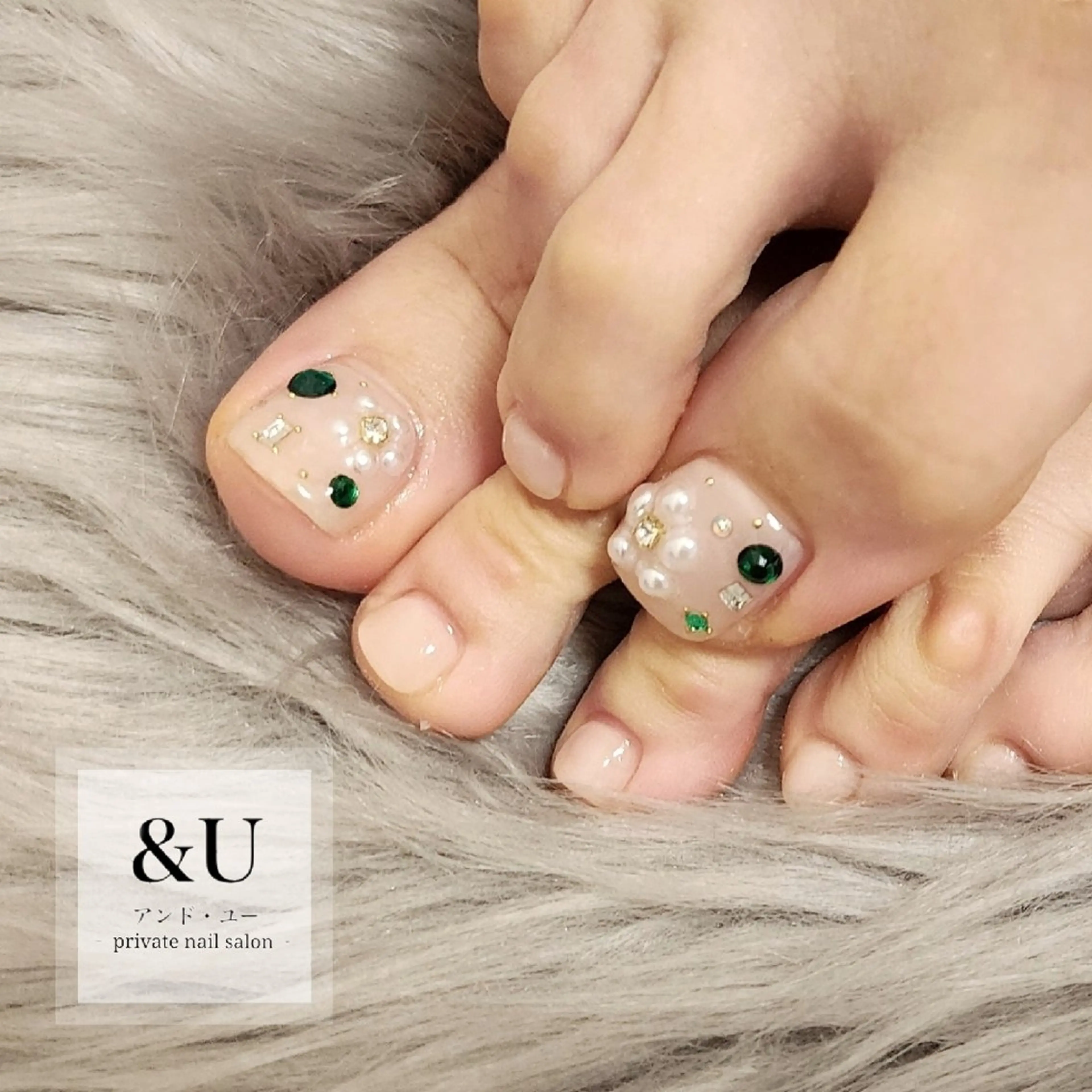 ネイル アートネイル フットネイル ＆Ｕ (アンド・ユー)のネイルデザイン