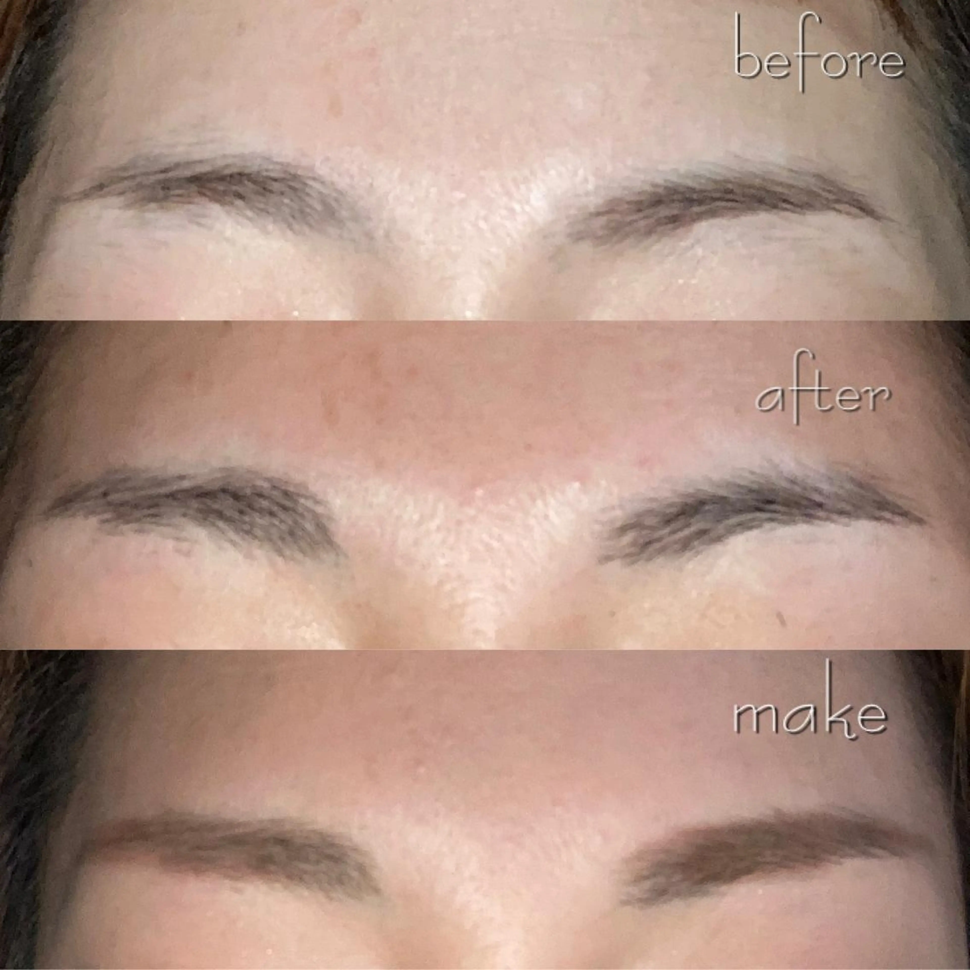 アイブロウ 眉カット 眉毛ワックス脱毛 心と華 まさきのエステ・リラクイメージ