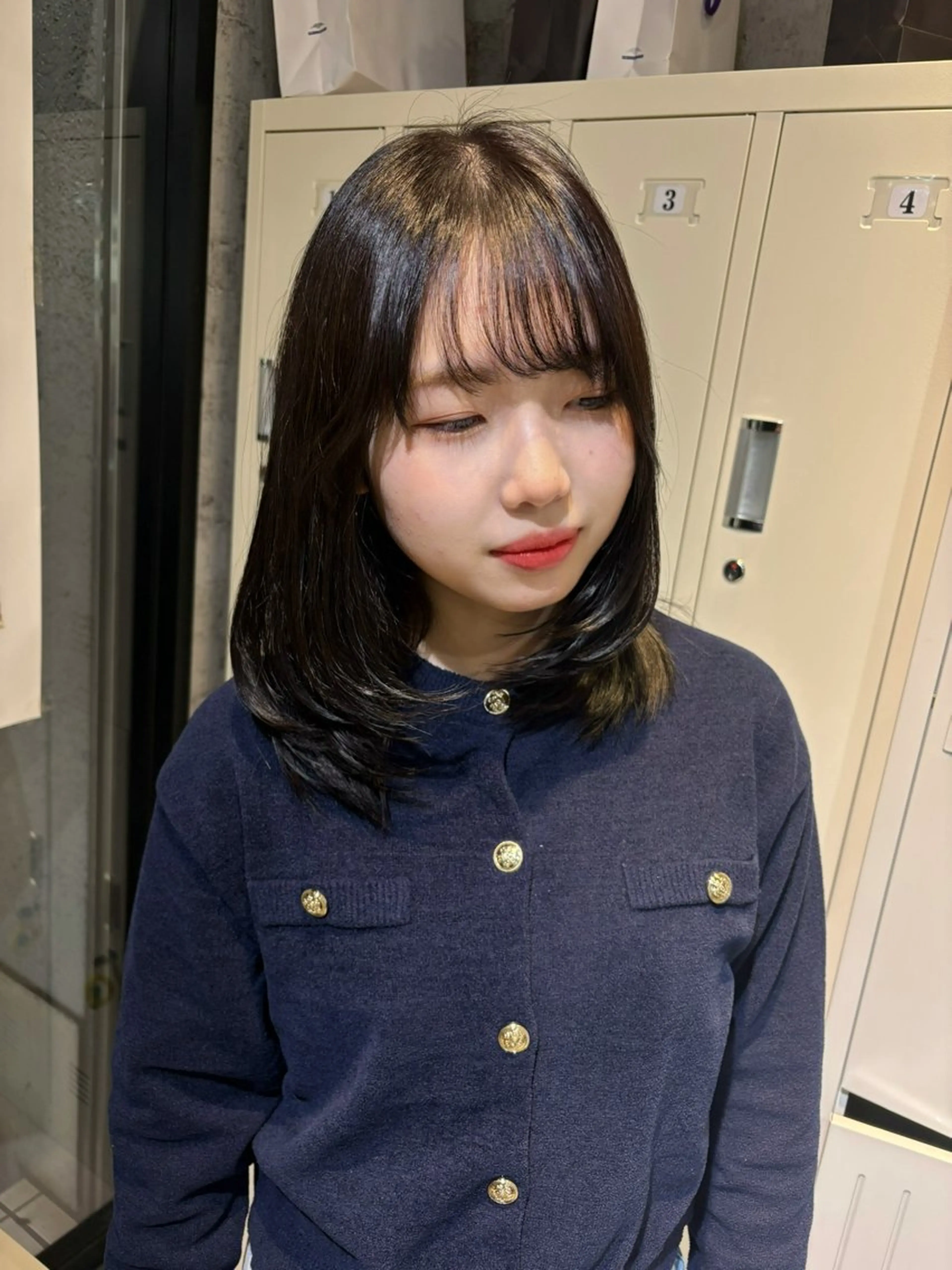 【🇰🇷トレンド韓国風🇰🇷】カット➕うる艶トリートメント➕マイクロバブルの写真