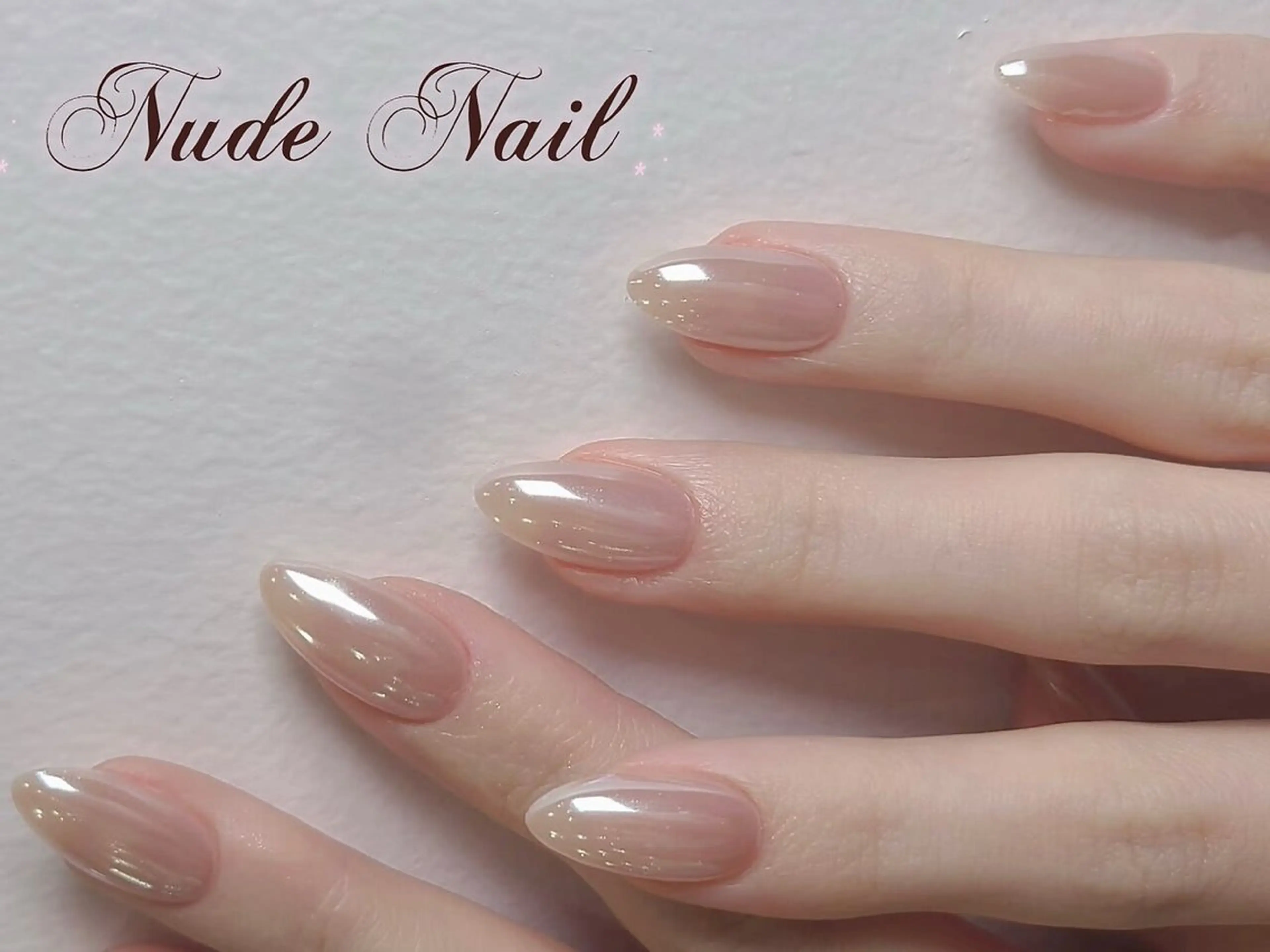ネイル チークネイル 長さ出し フットネイル フレンチネイル ジェルネイル Nude Nailstudioのネイルデザイン