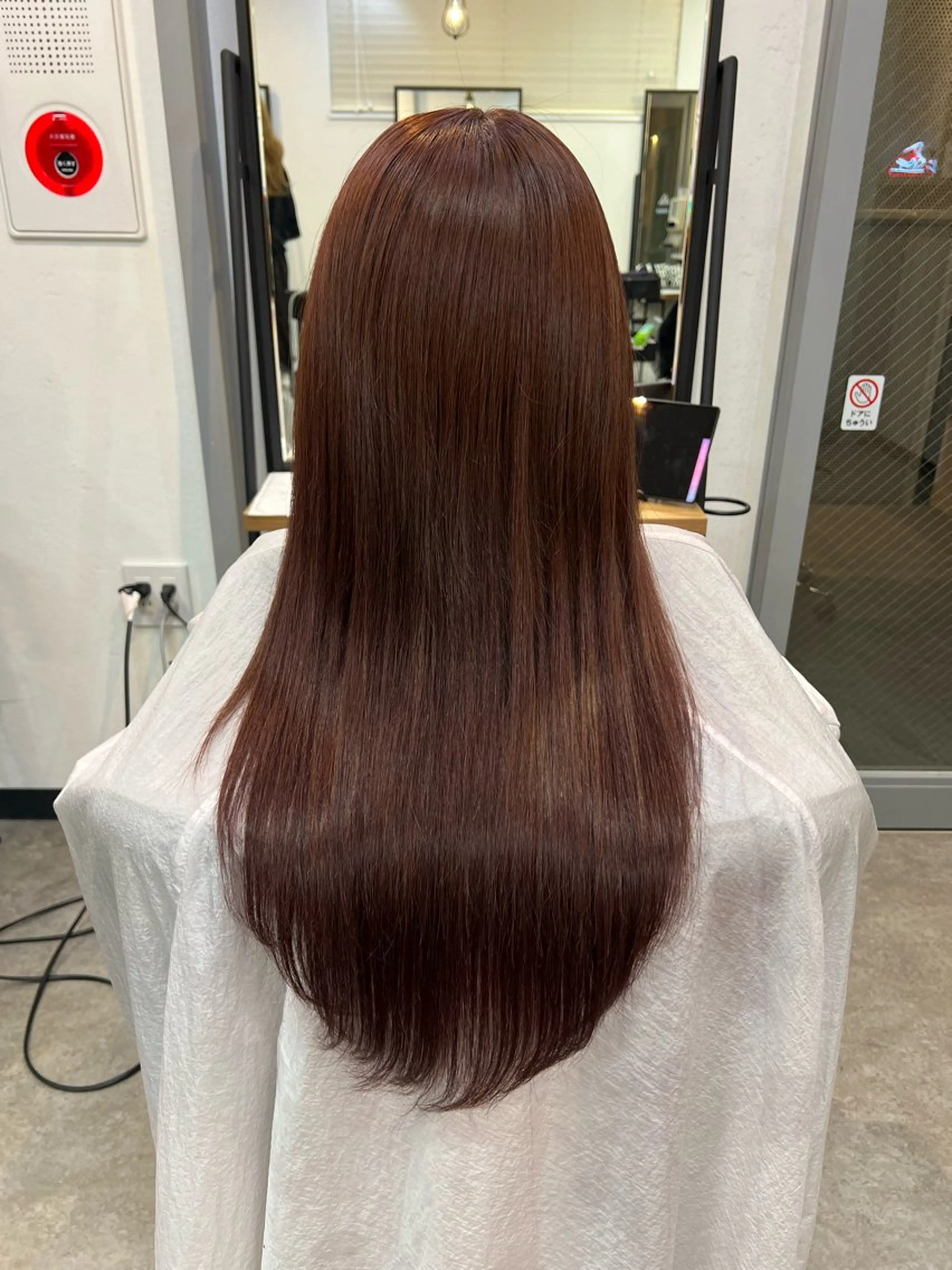 カラー アディクシーカラー ブリーチ ケアブリーチ ダブルカラー ハイトーンカラー ヘアカラー エクステ 吉野 瑳桜のヘアスタイル