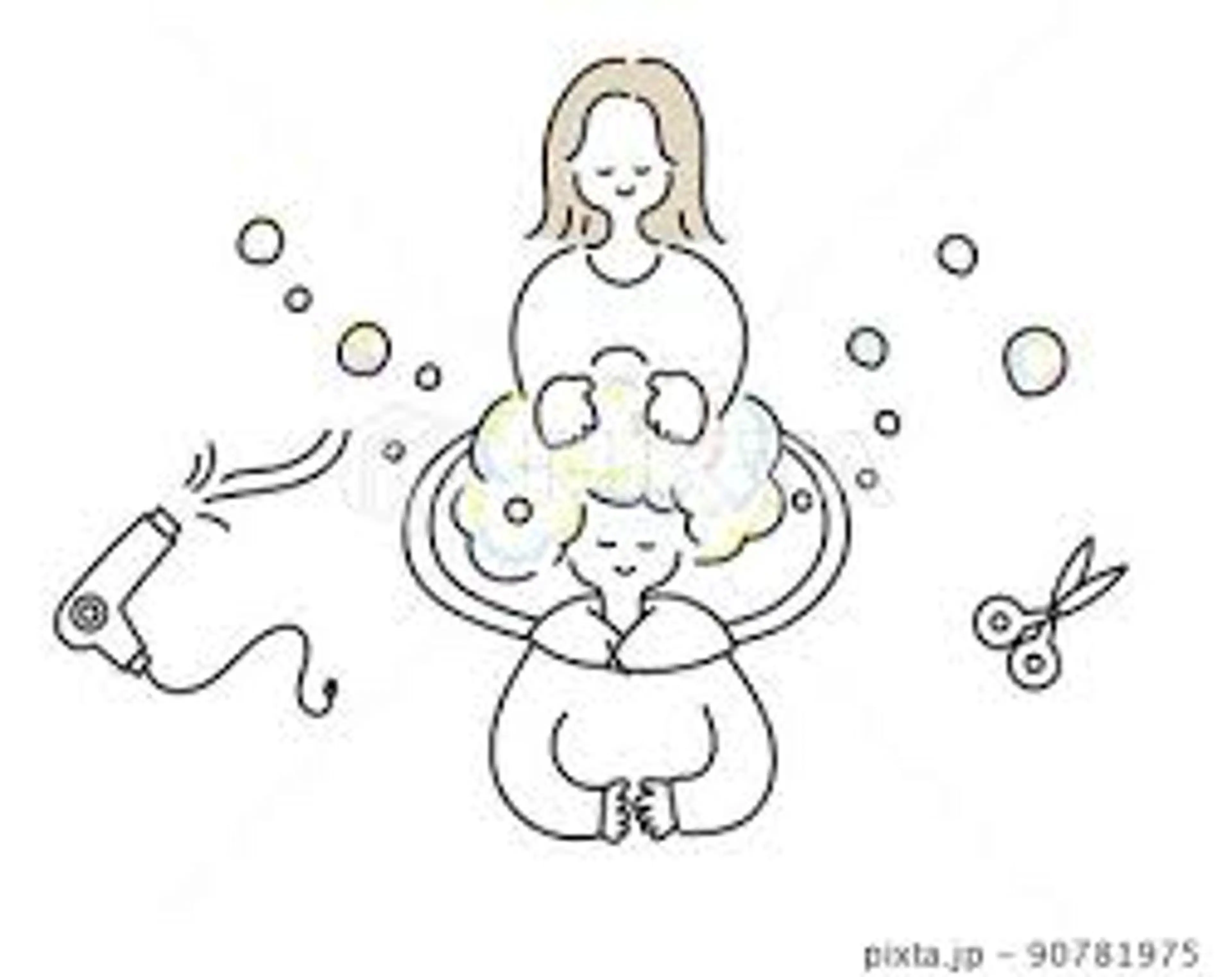 シャンプートリートメント🫧ドライ込の写真