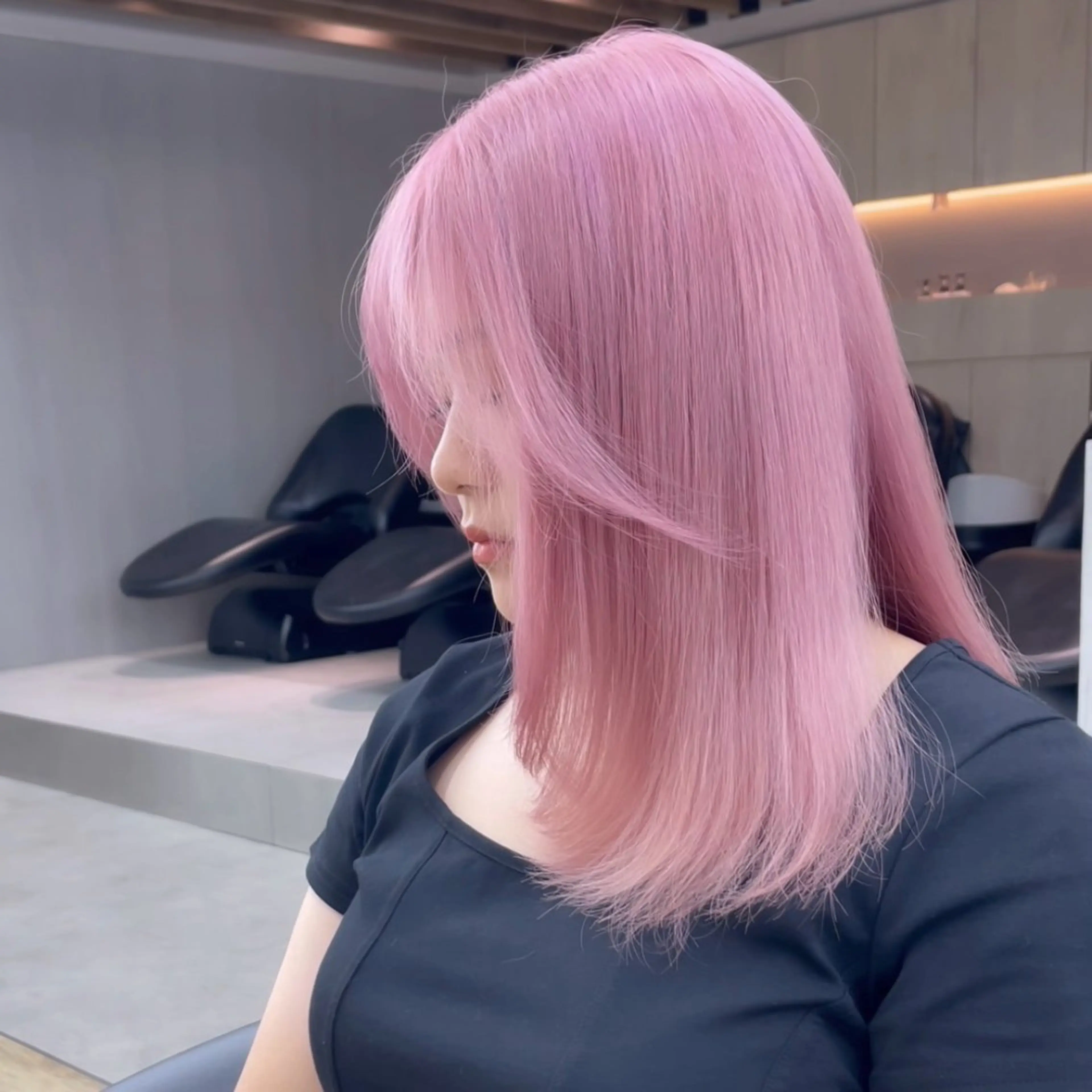 【🌈色落ち綺麗🌈】カット＋ブリーチ込みダブルカラー＋N.カラー＋スチームトリートメントの写真