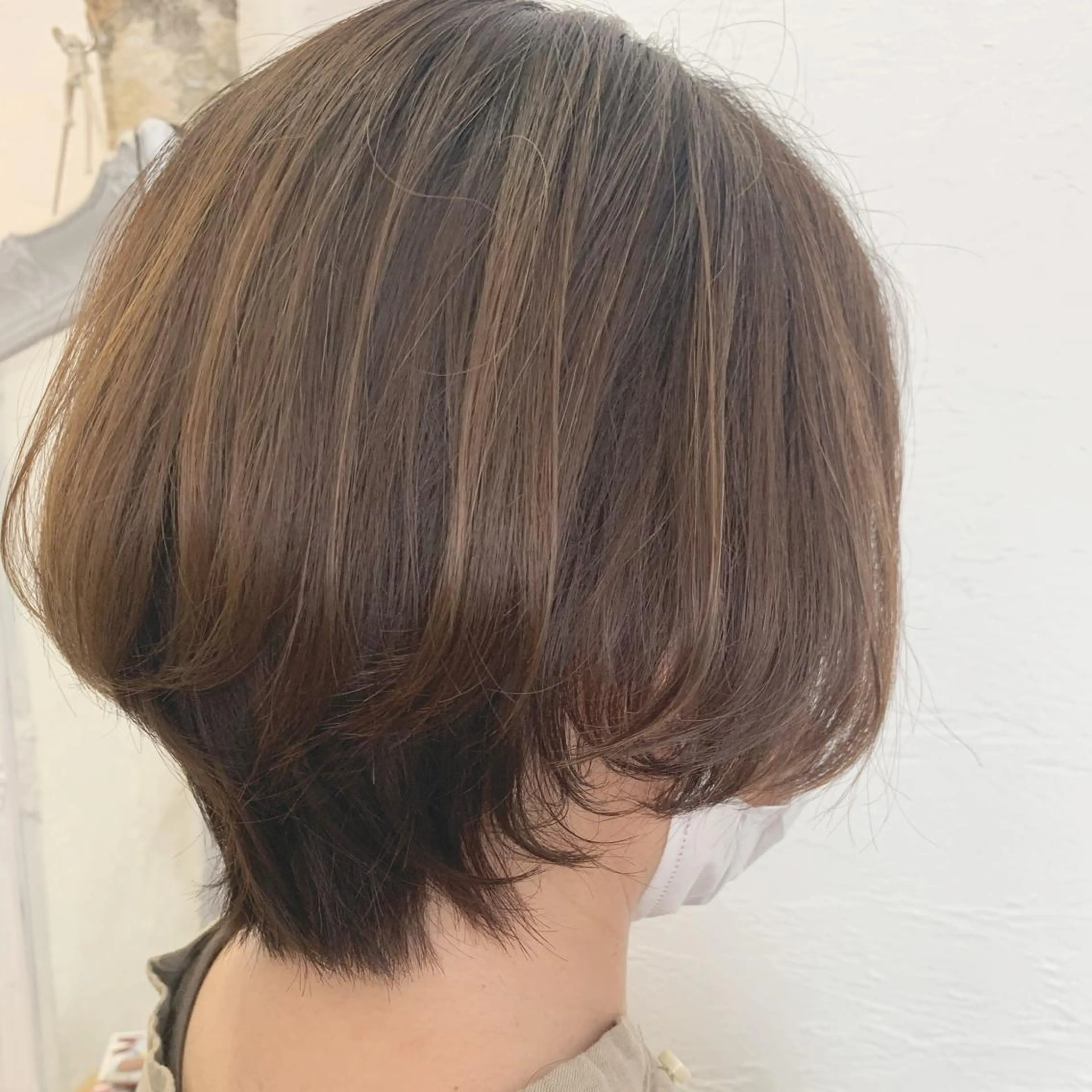ショート カラー カット ヘアカラー fio マナミのヘアスタイル