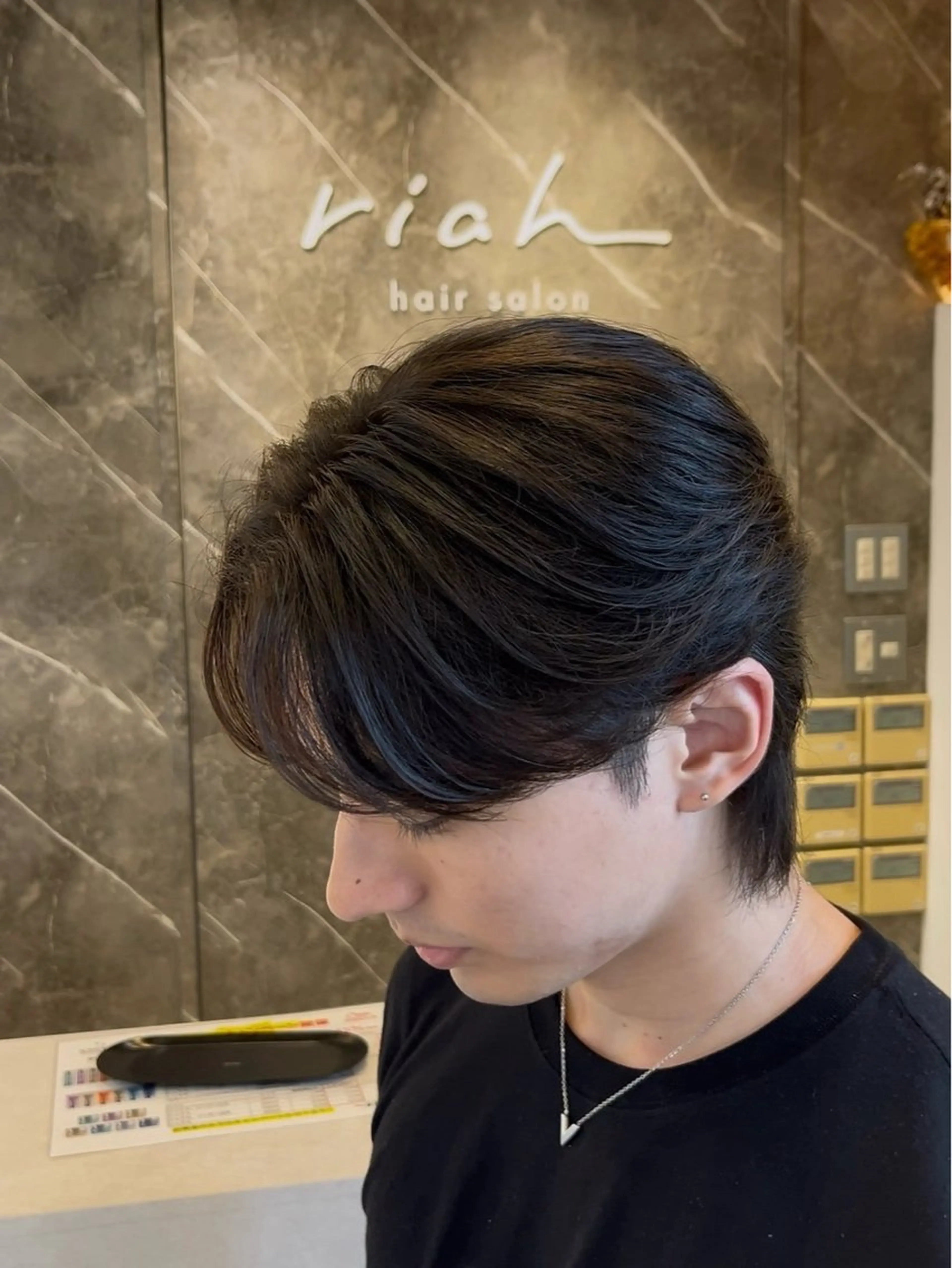 【man’s】刈り上げマッシュ💇の写真