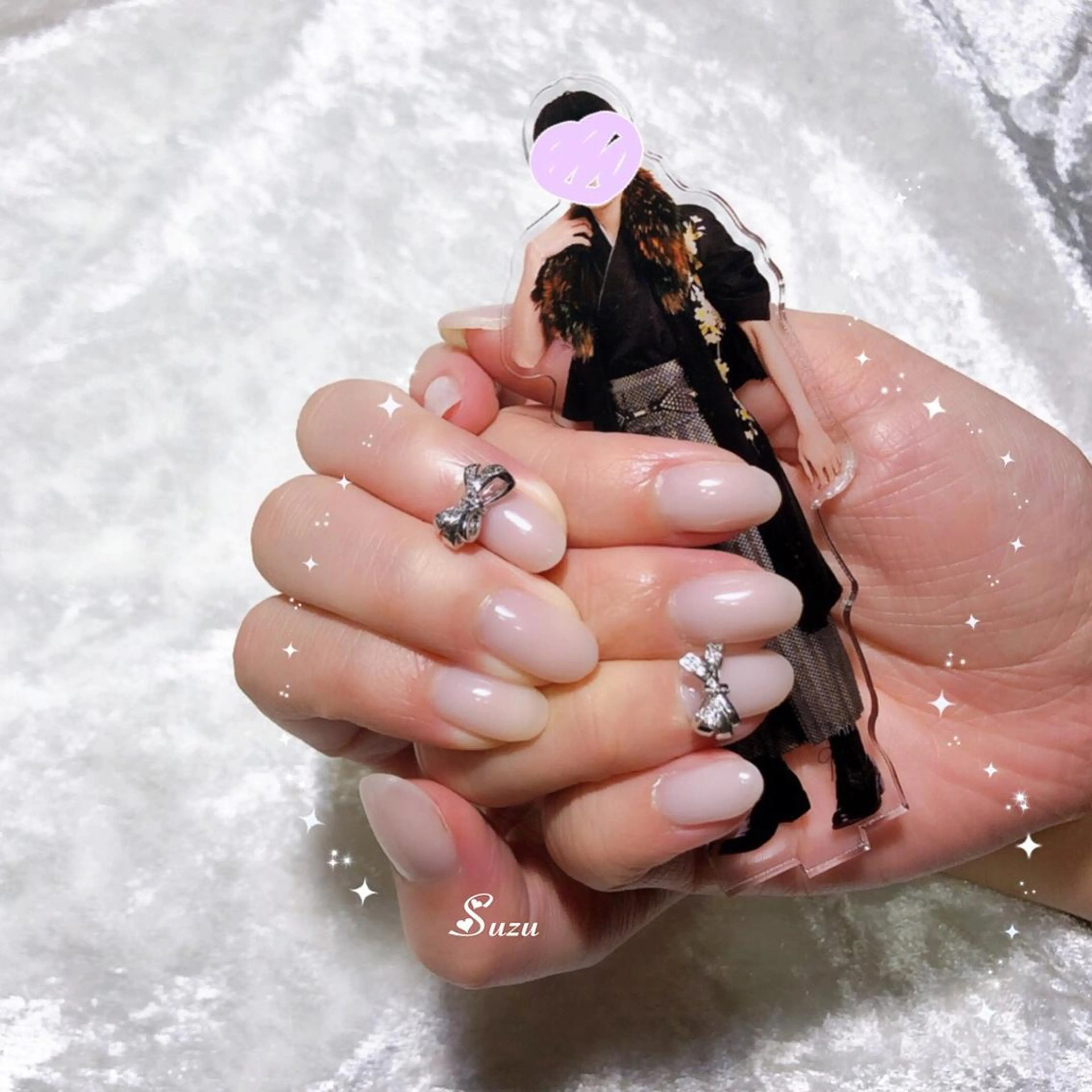 ネイル リボン Fairynails Suzuのネイルデザイン