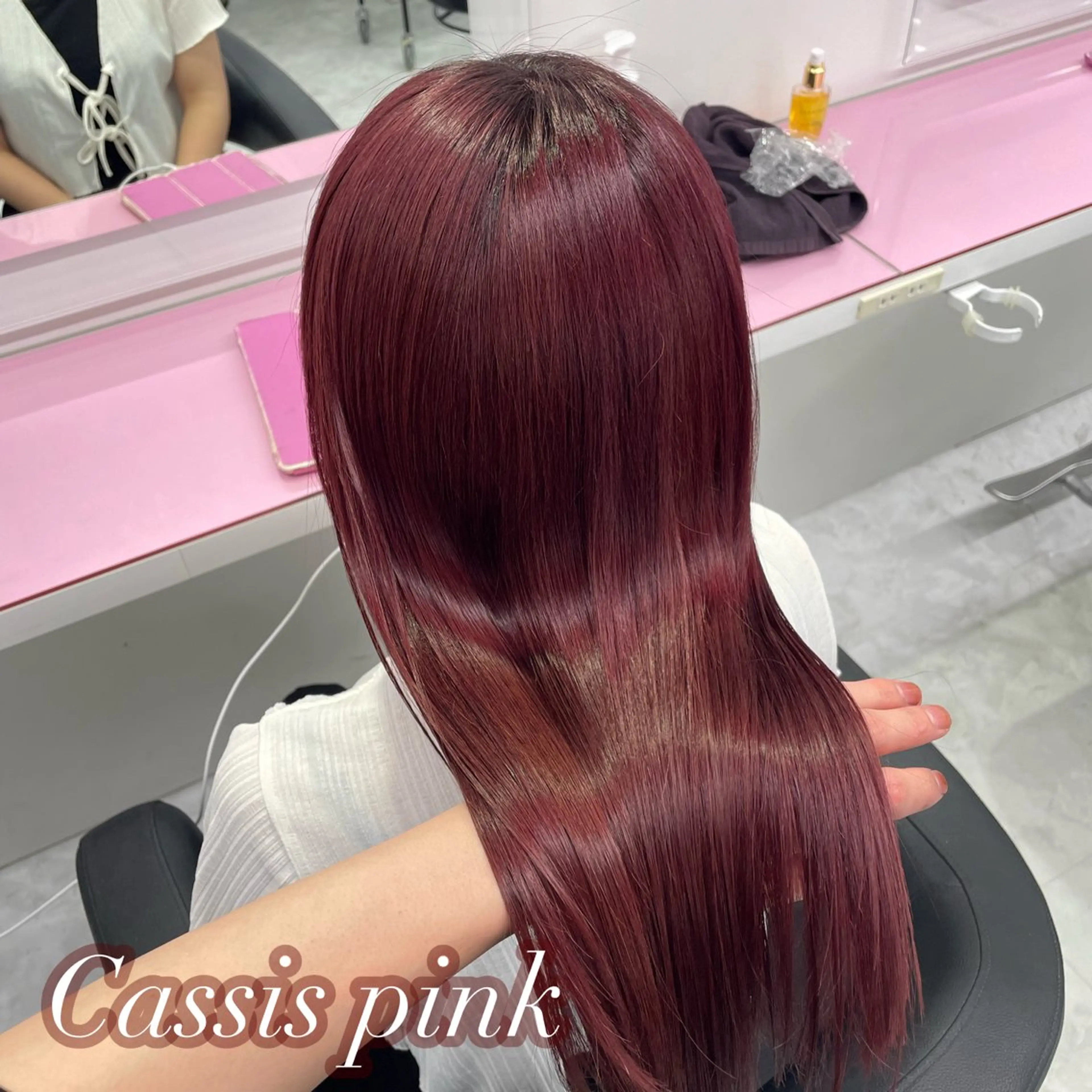ロング カラー ヘアカラー ダメージレスハイ トーン💖kanonのヘアスタイル