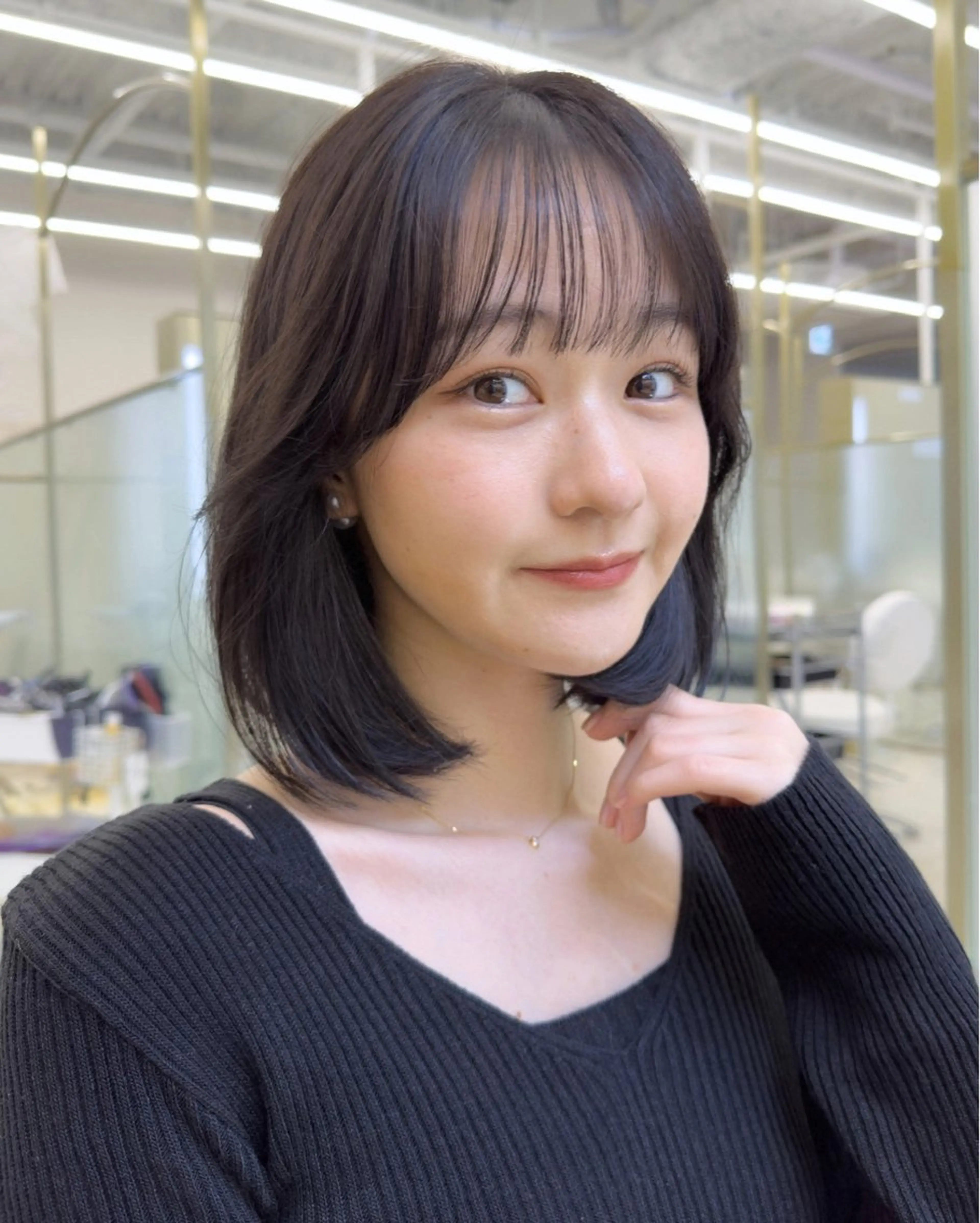 前髪・顔まわりカット🎀の写真