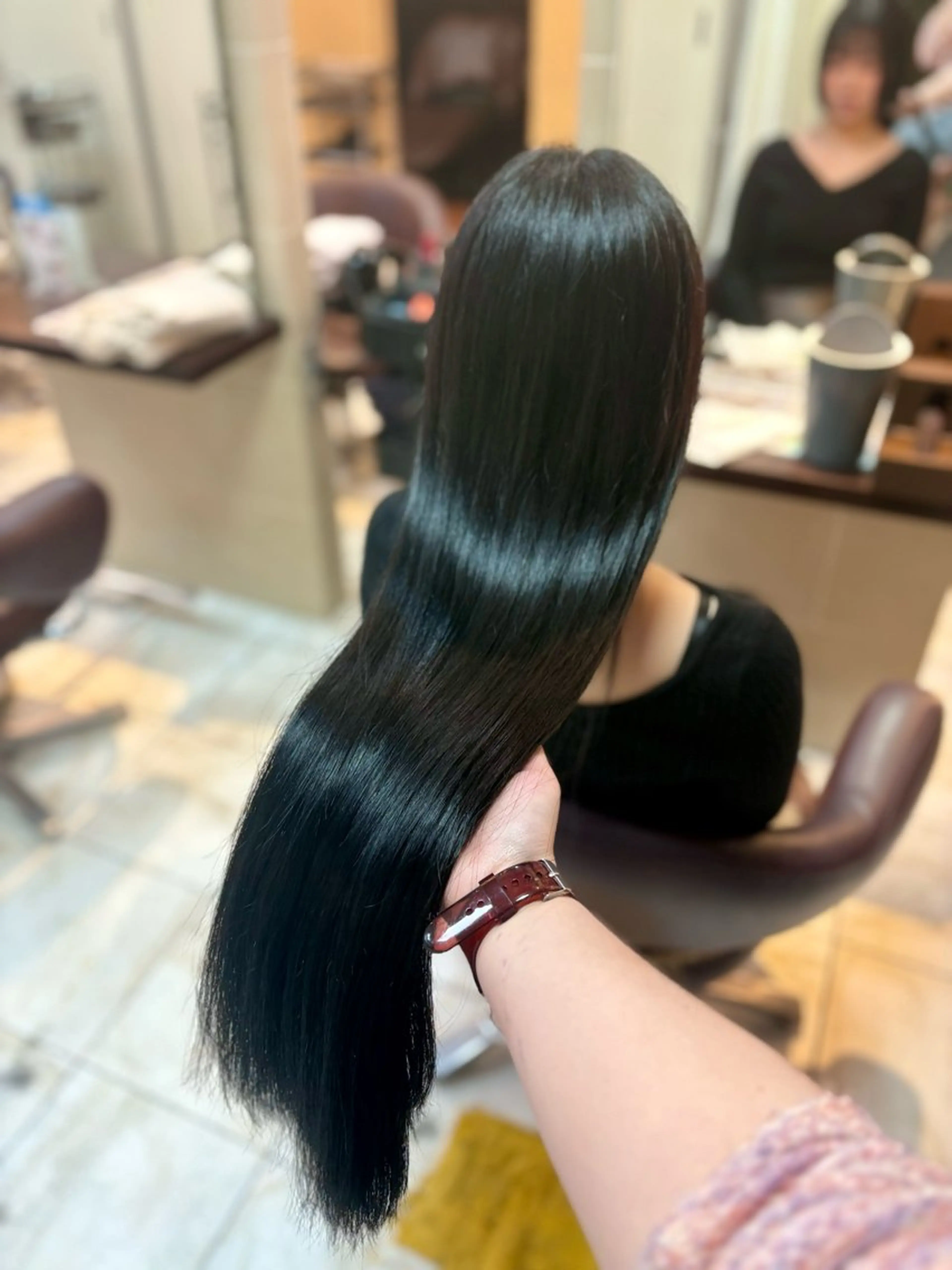 ロング カラー 🎀透明感カラー 🐈ナズナのヘアスタイル