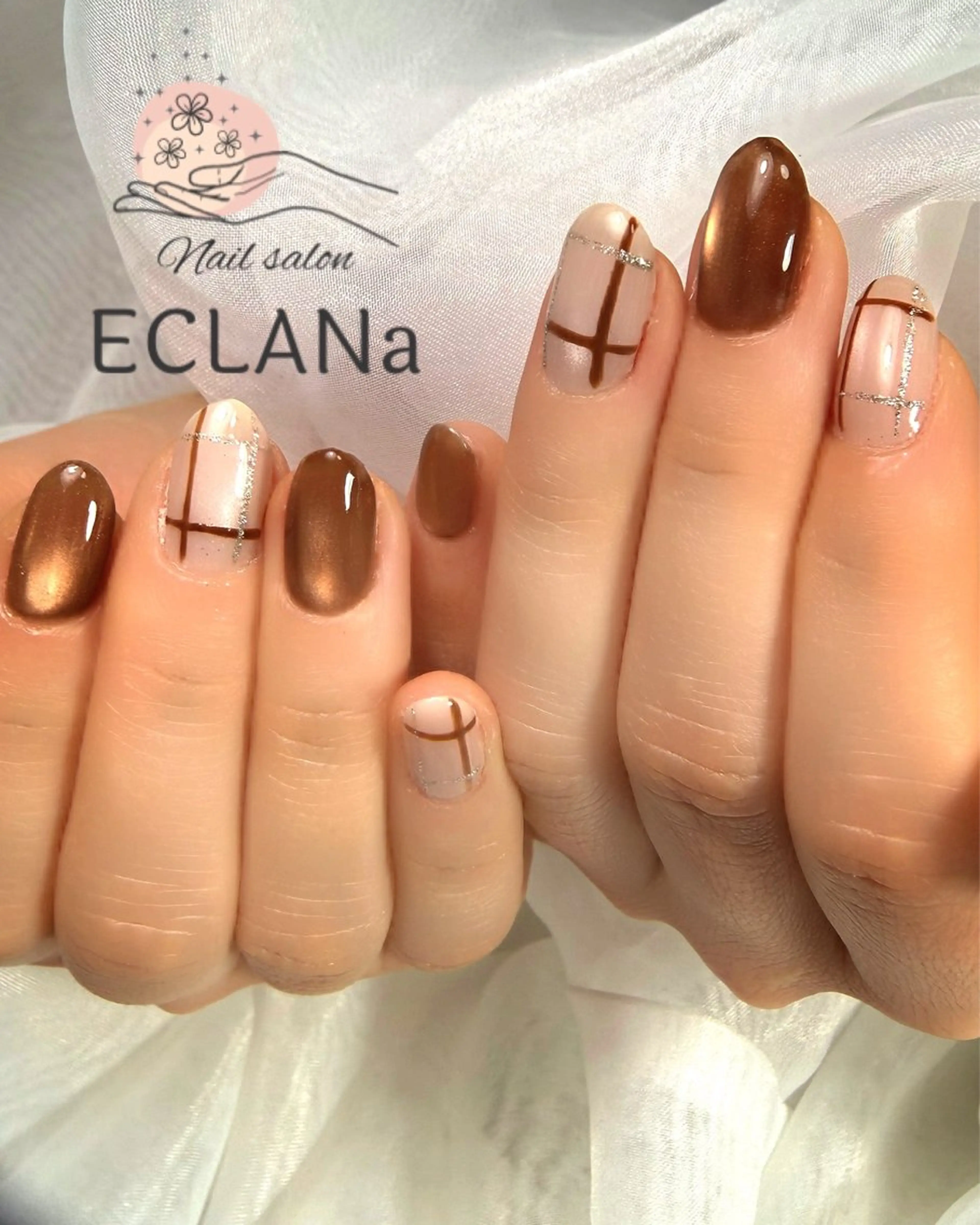 ネイル ハンドネイル Nail salon ECLANaのネイルデザイン