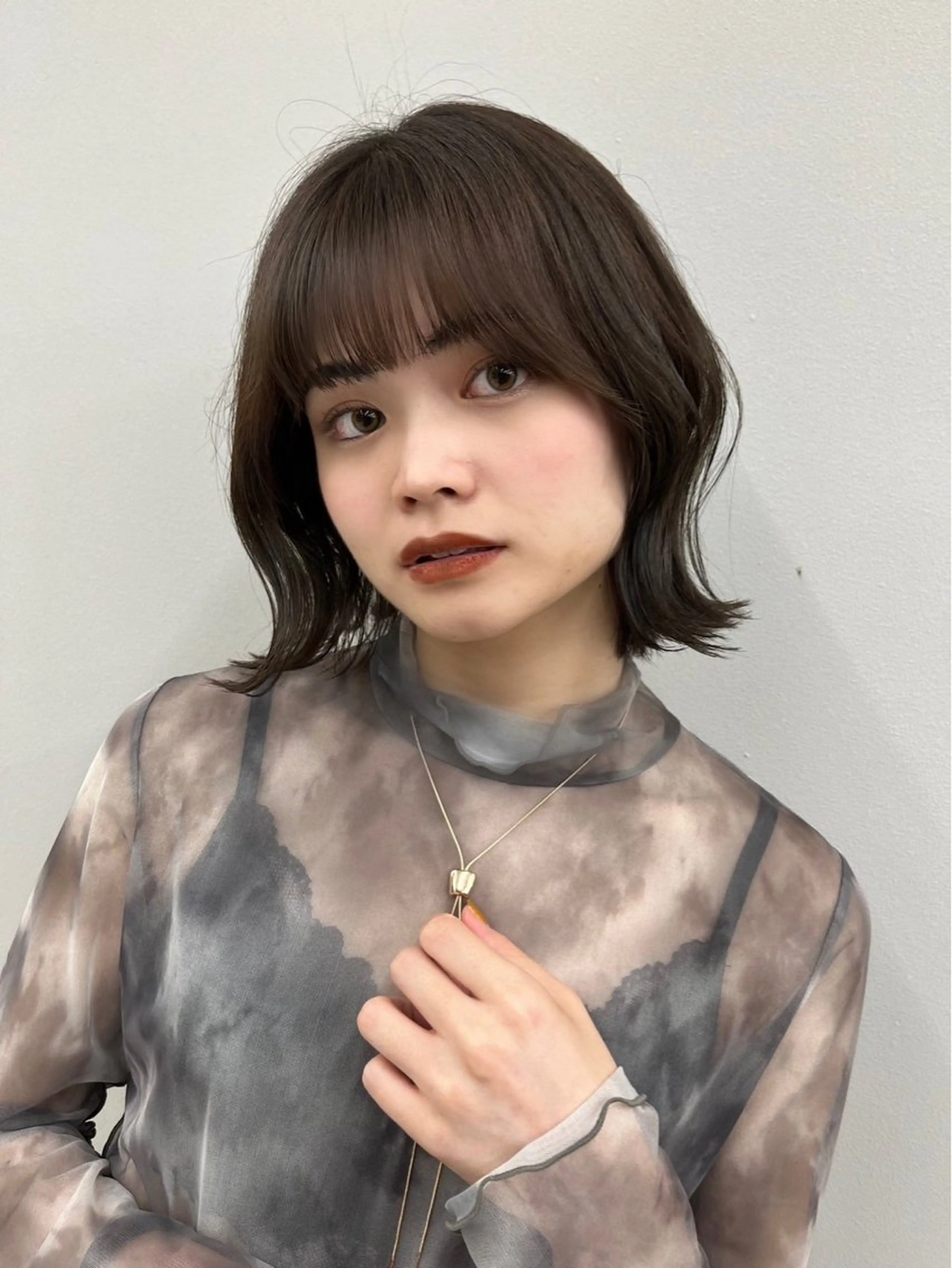 ショート カラー 池袋/似合わせ/縮毛 髪質改善【ugen】のヘアスタイル