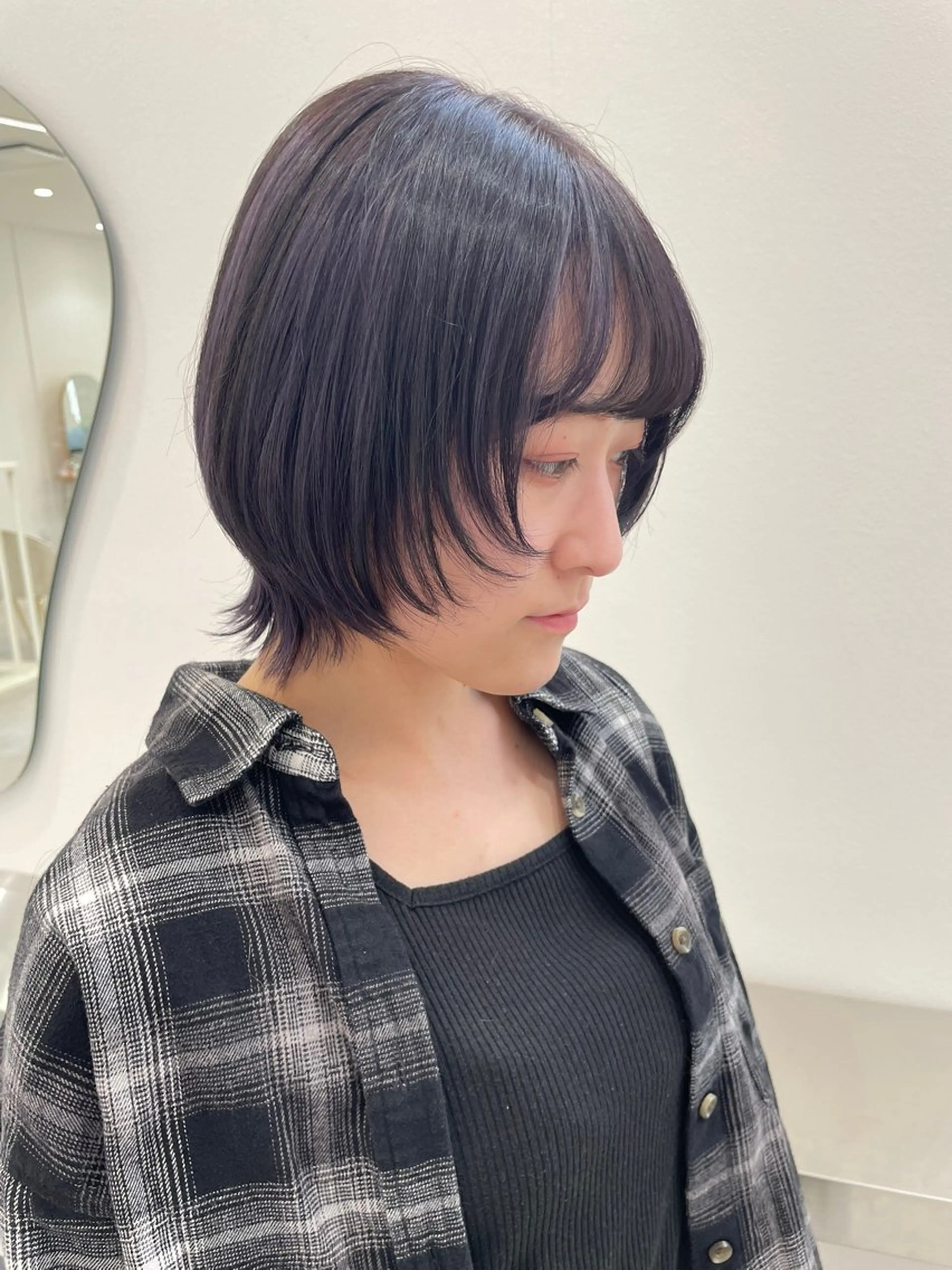 ショート カラー カット ヘアカラー N°Elune RINNAのヘアスタイル