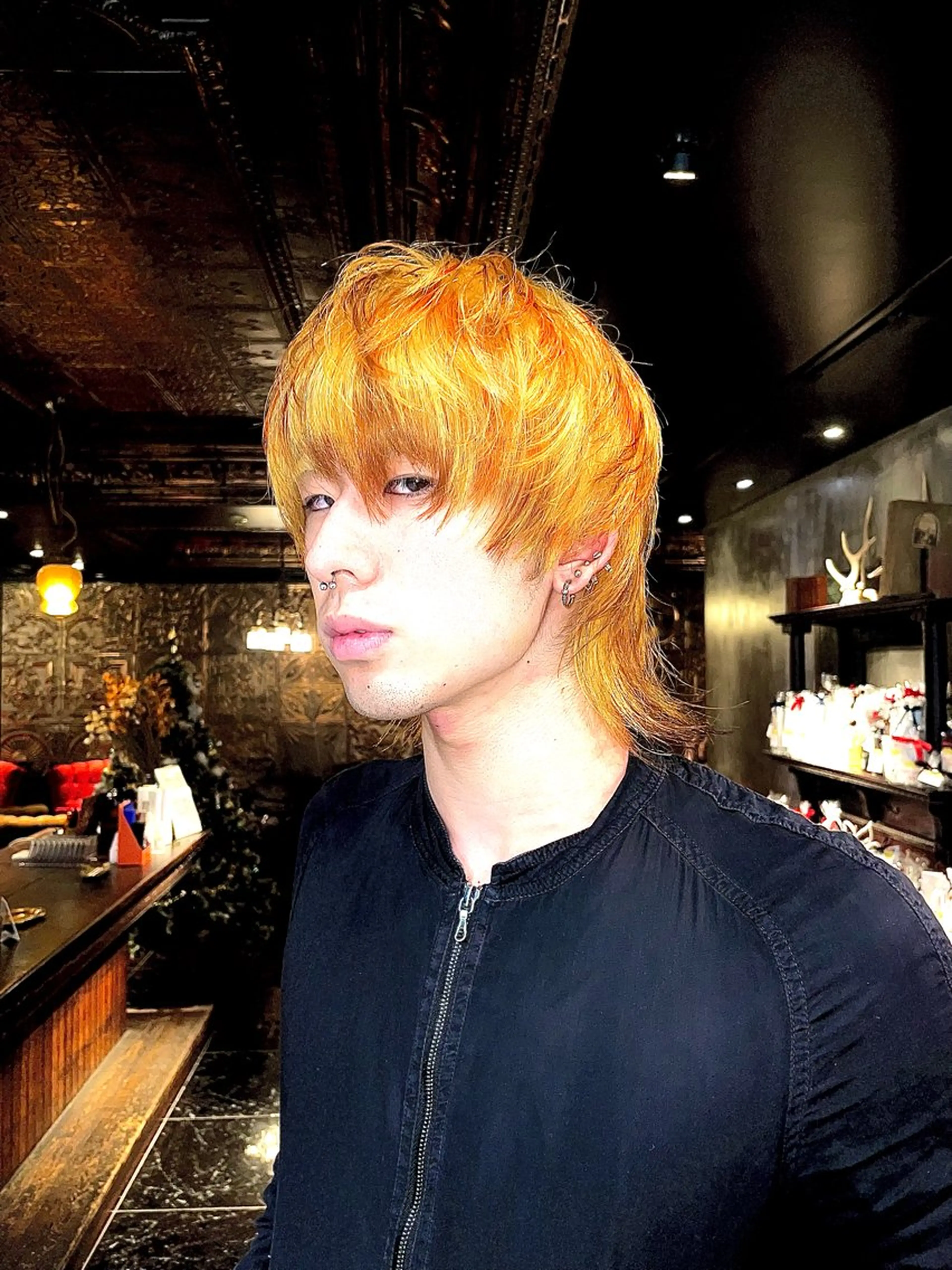 カラー メンズ カット ヘアカラー トリートメント デザインカラー⭐︎★ 🐆hyo🐆のヘアスタイル