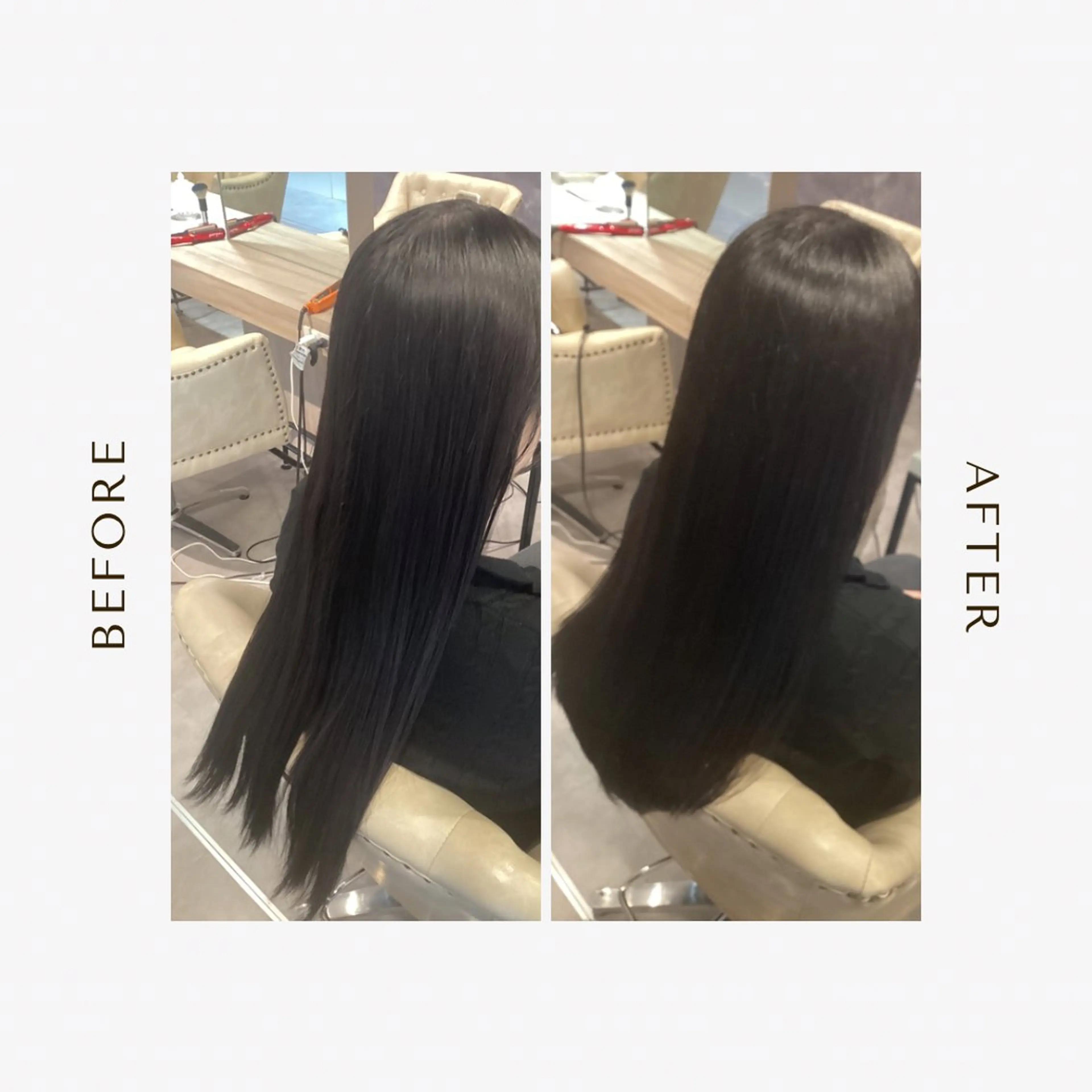 ロング 五ノ井 一世のヘアスタイル