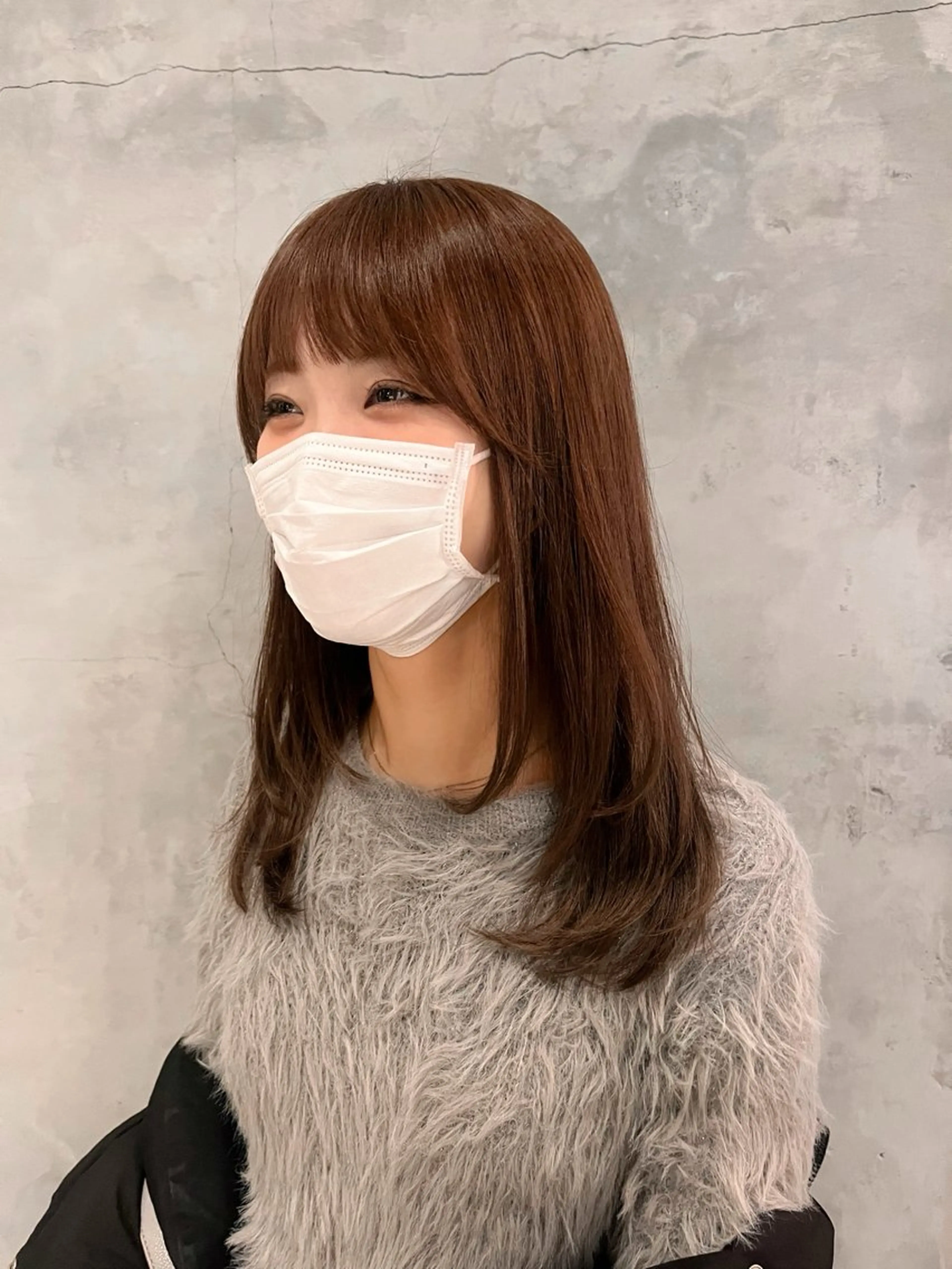 ミディアム カラー ヘアアレンジ レイヤーカット 🌱ボブ/レイヤー/ ベージュ/あやみ✨のヘアスタイル