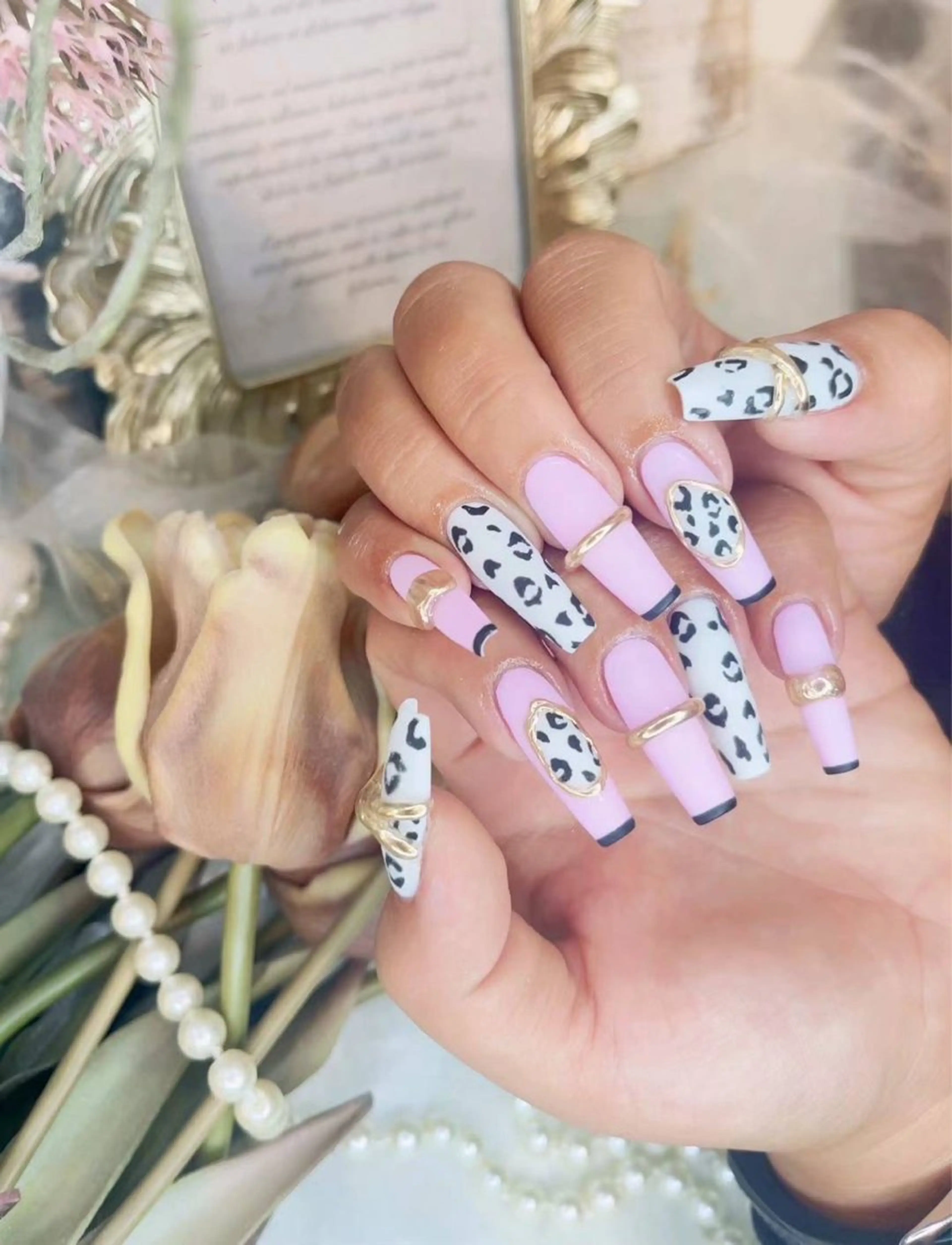 ネイル アニマル柄 アートネイル フラワーネイル フットネイル ジェルネイル Babarla Nailのネイルデザイン