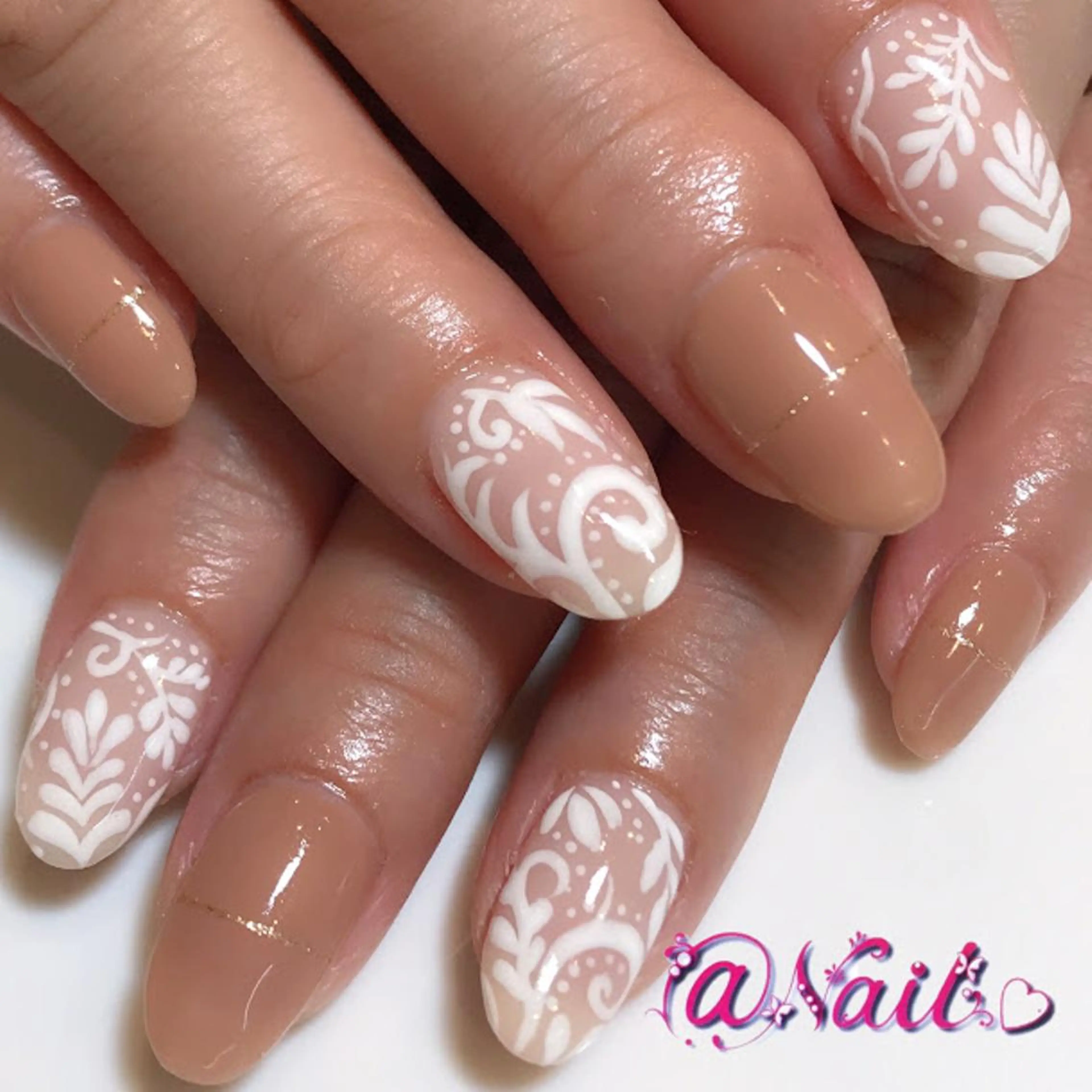 ネイル 小尾 栞のネイルデザイン