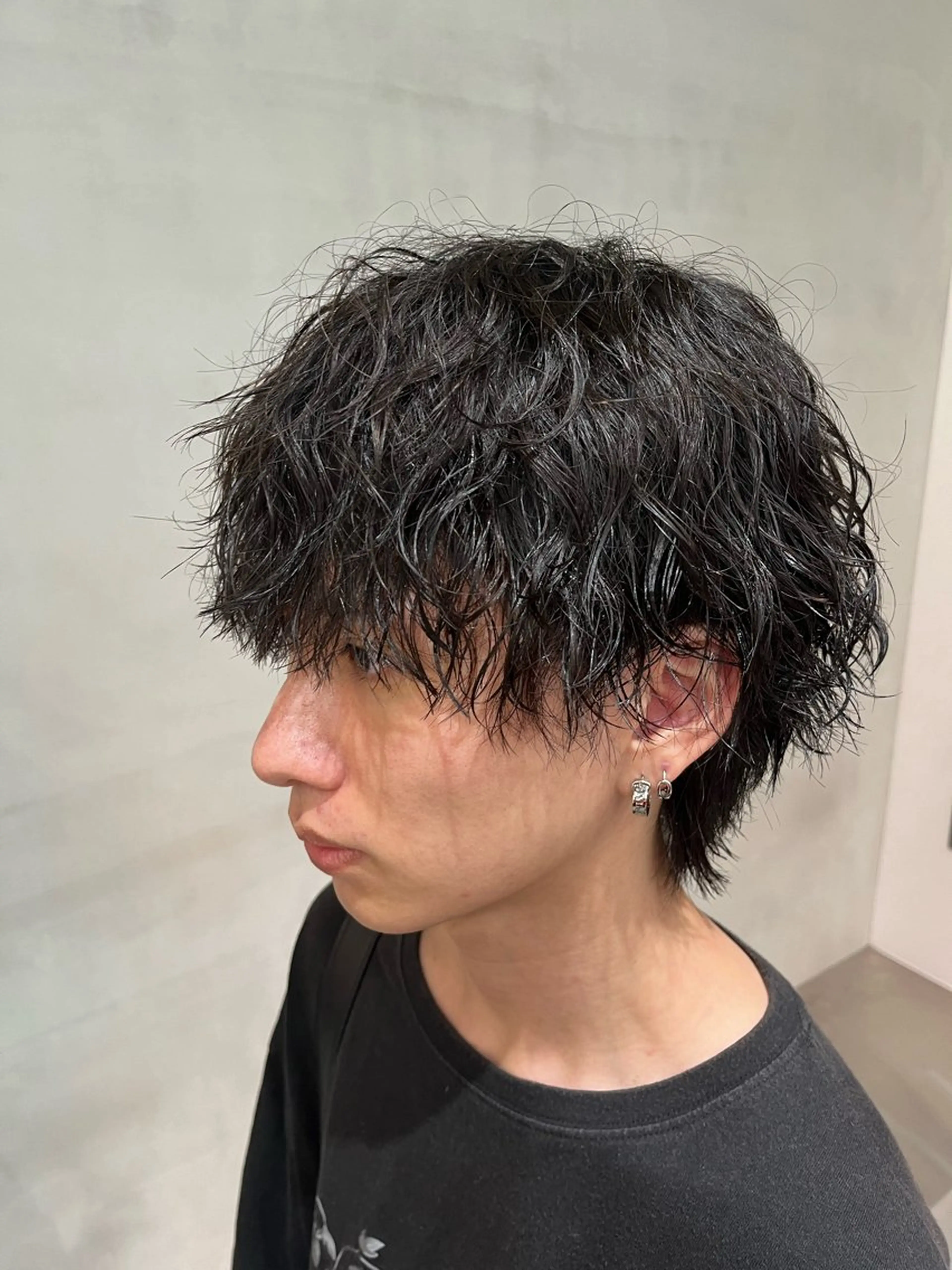 ショート パーマ メンズ fifth / 山下 和輝 海外風スタイルのヘアスタイル